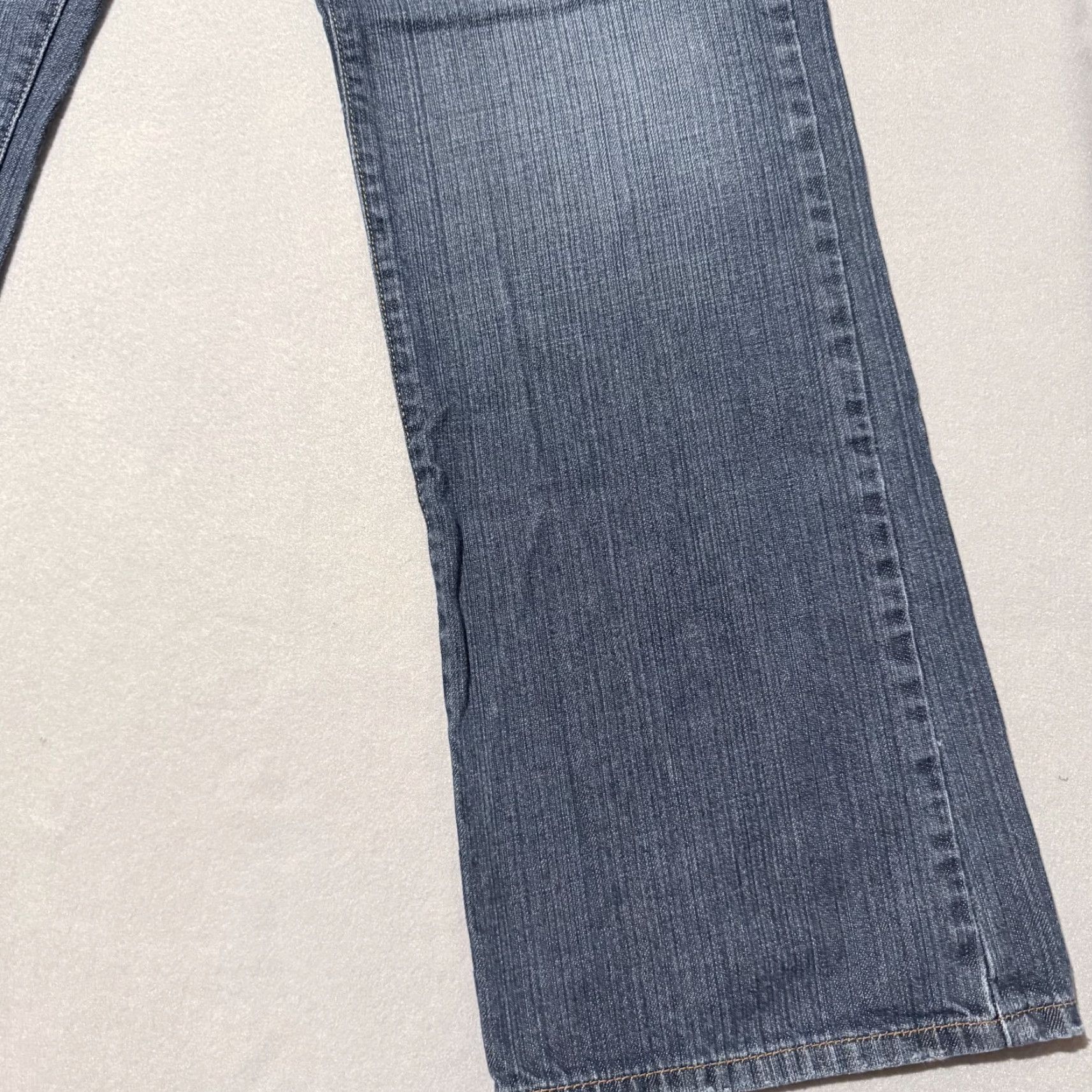 Lucky Brand Lucky Brand Jeans Men Blue Slim Boot Leg Mid-Rise Zip Fly 36 - Denim, 5-Pocket, Distressed, Regular Size Size US 36 / EU 52 - 6 Thumbnail