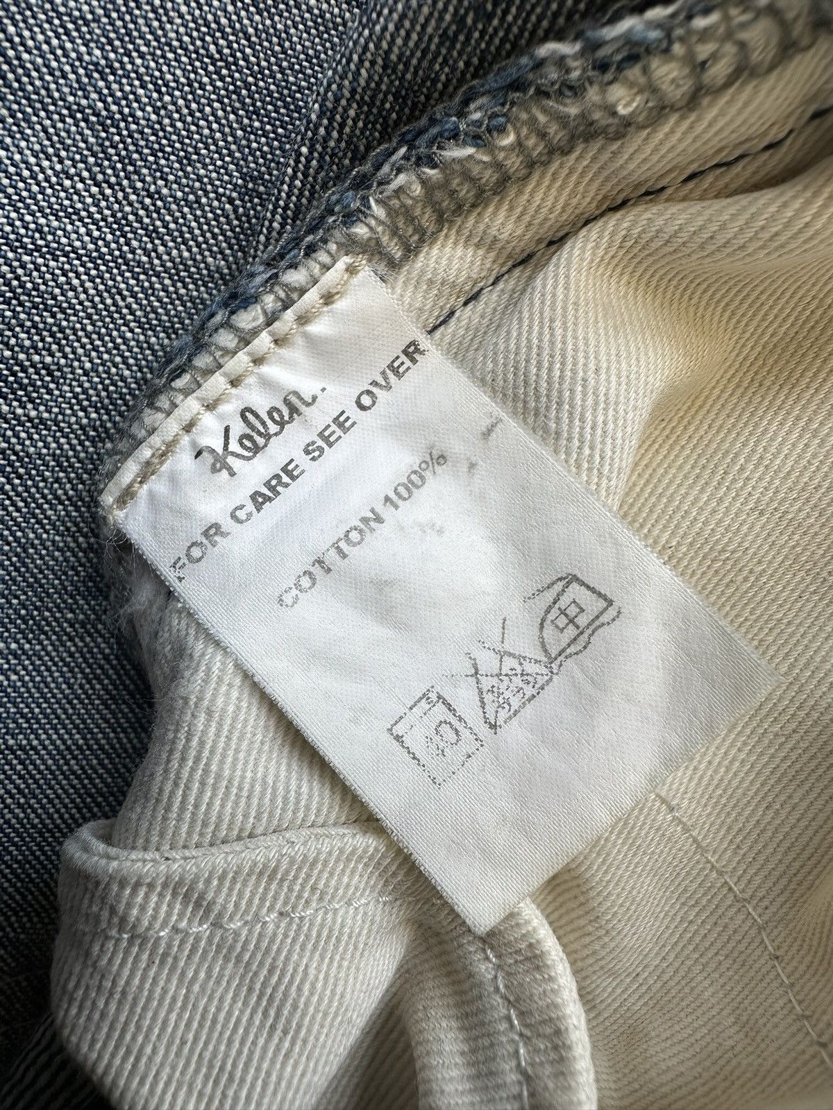 Japanese Brand Y2k KELEN Japan patchwork vintage style jeans Size US 30 / EU 46 - 19 Thumbnail