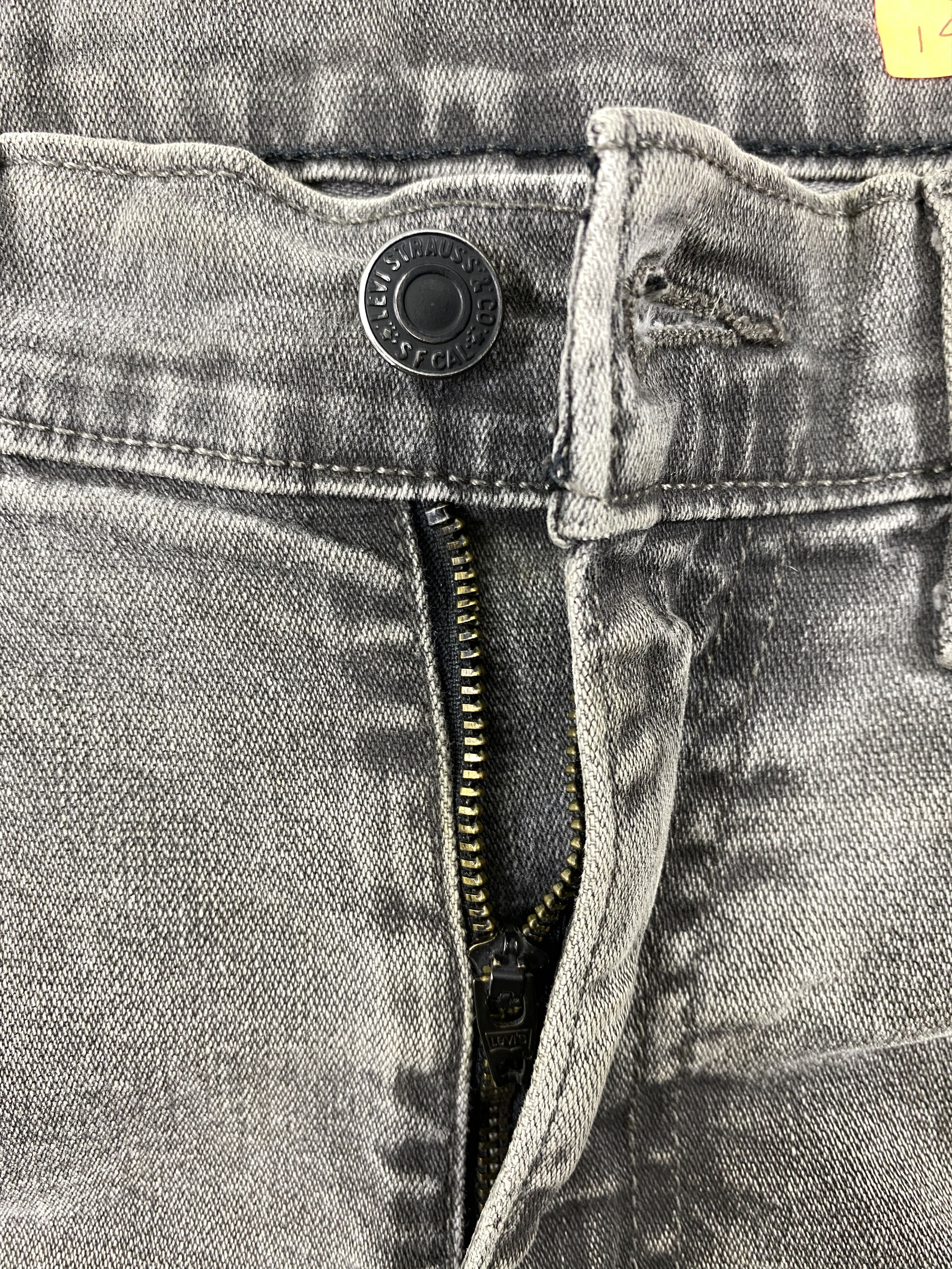 Levi's Distressed Black Levi's Jeans 33x33 Denim -JN1483 Size US 33 - 6 Thumbnail