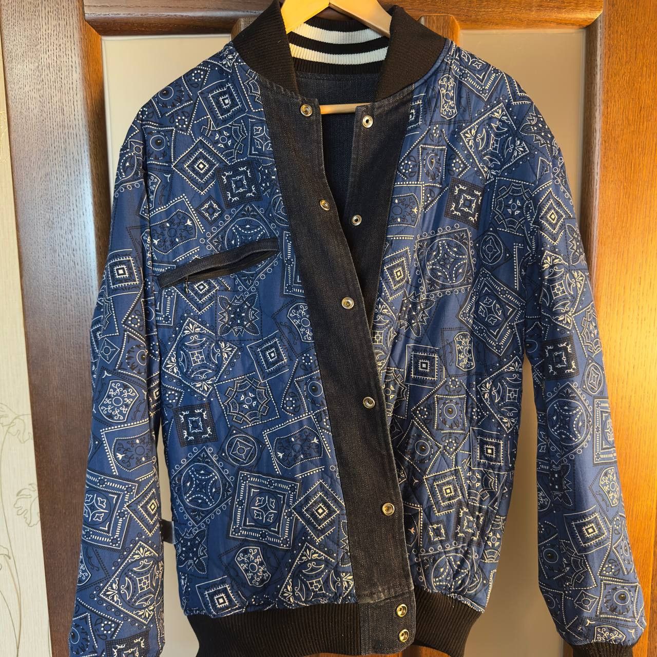 Mishka Vintage denim bomber jacket from MISHKA NYC Size US L / EU 52-54 / 3 - 6 Thumbnail