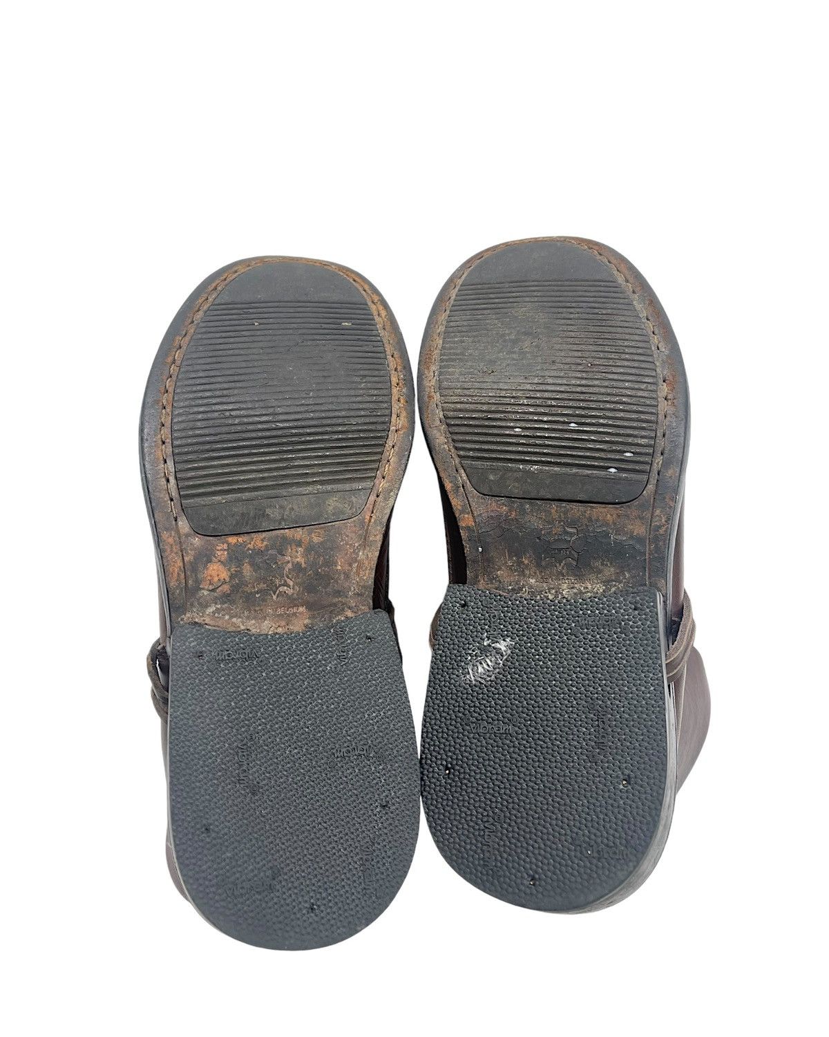 Dirk Bikkembergs AW94/95 Lace Through Heel Leather Boots Size US 9.5 / EU 42-43 - 7 Thumbnail