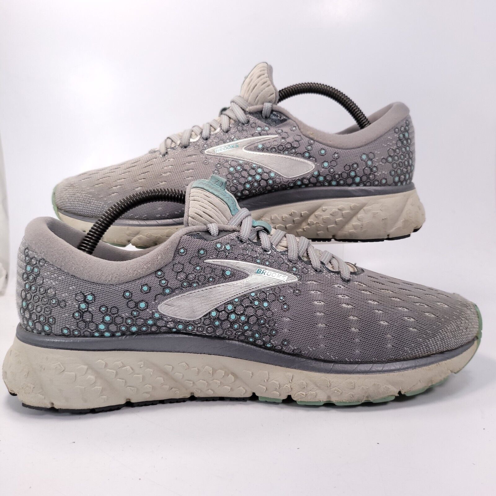 Brooks Brooks Glycerin 17 Shoe Womens Size 11 1202831B070 Gray Blue Size US 11 / IT 41 - 6 Thumbnail
