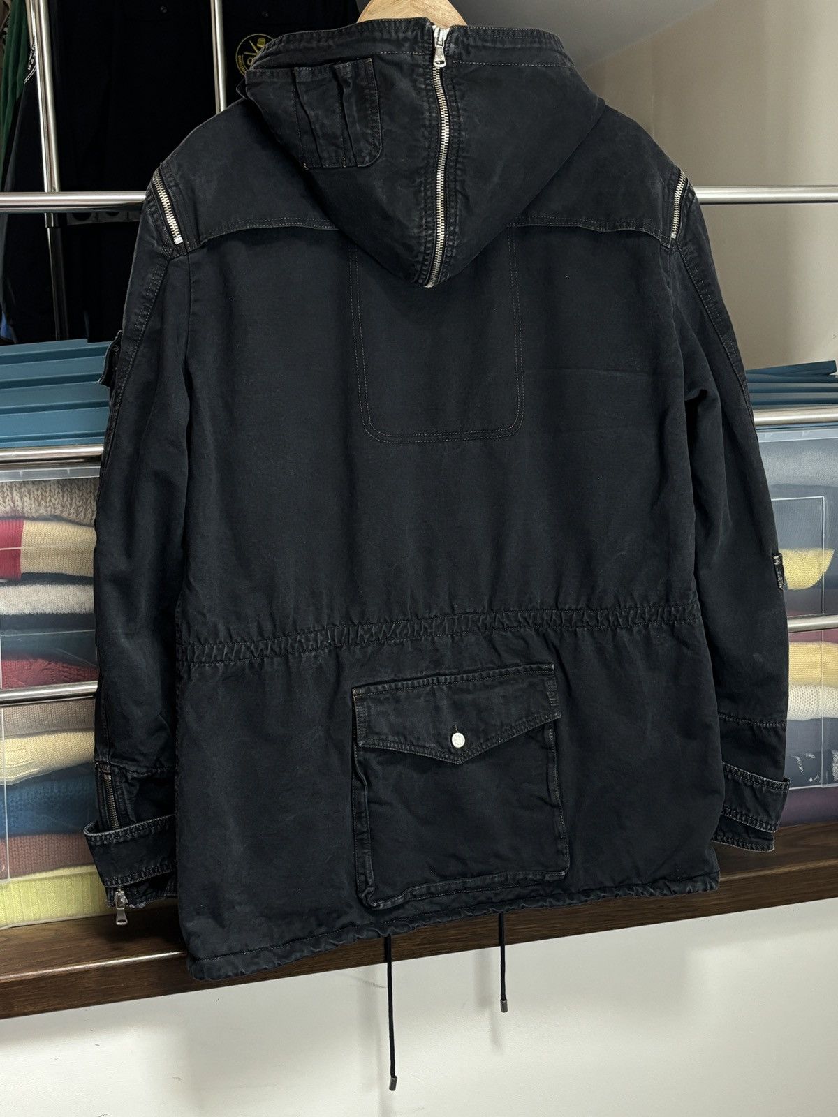 Dolce & Gabbana 00s Archival Dolce & Gabbana Zippers Pockets Cargo Jacket Size US M / EU 48-50 / 2 - 10 Thumbnail