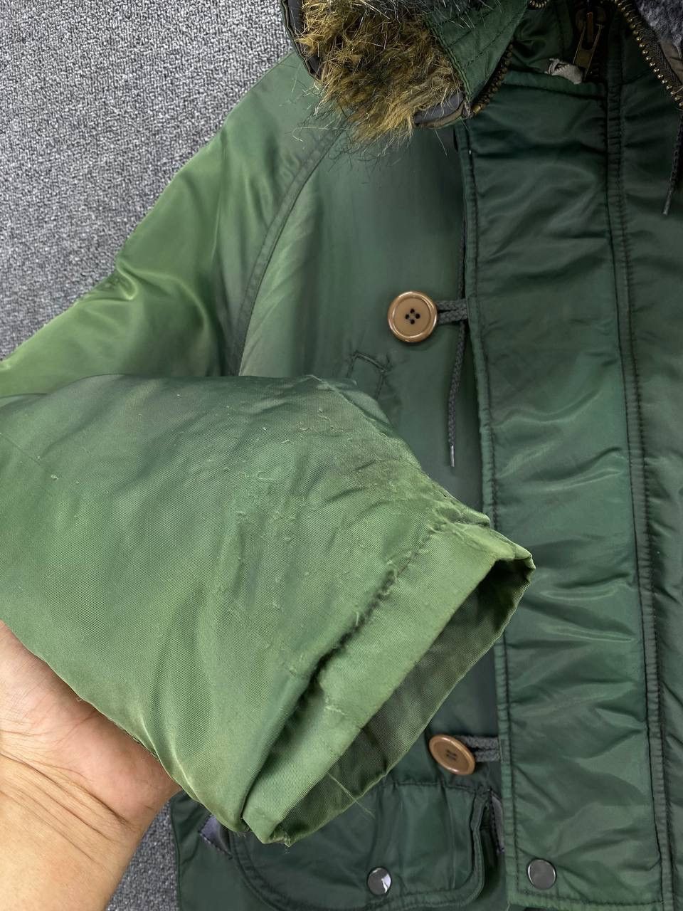 Japanese Brand Vintage Dog House Fur Hoodie Military Jacket Size US M / EU 48-50 / 2 - 22 Thumbnail