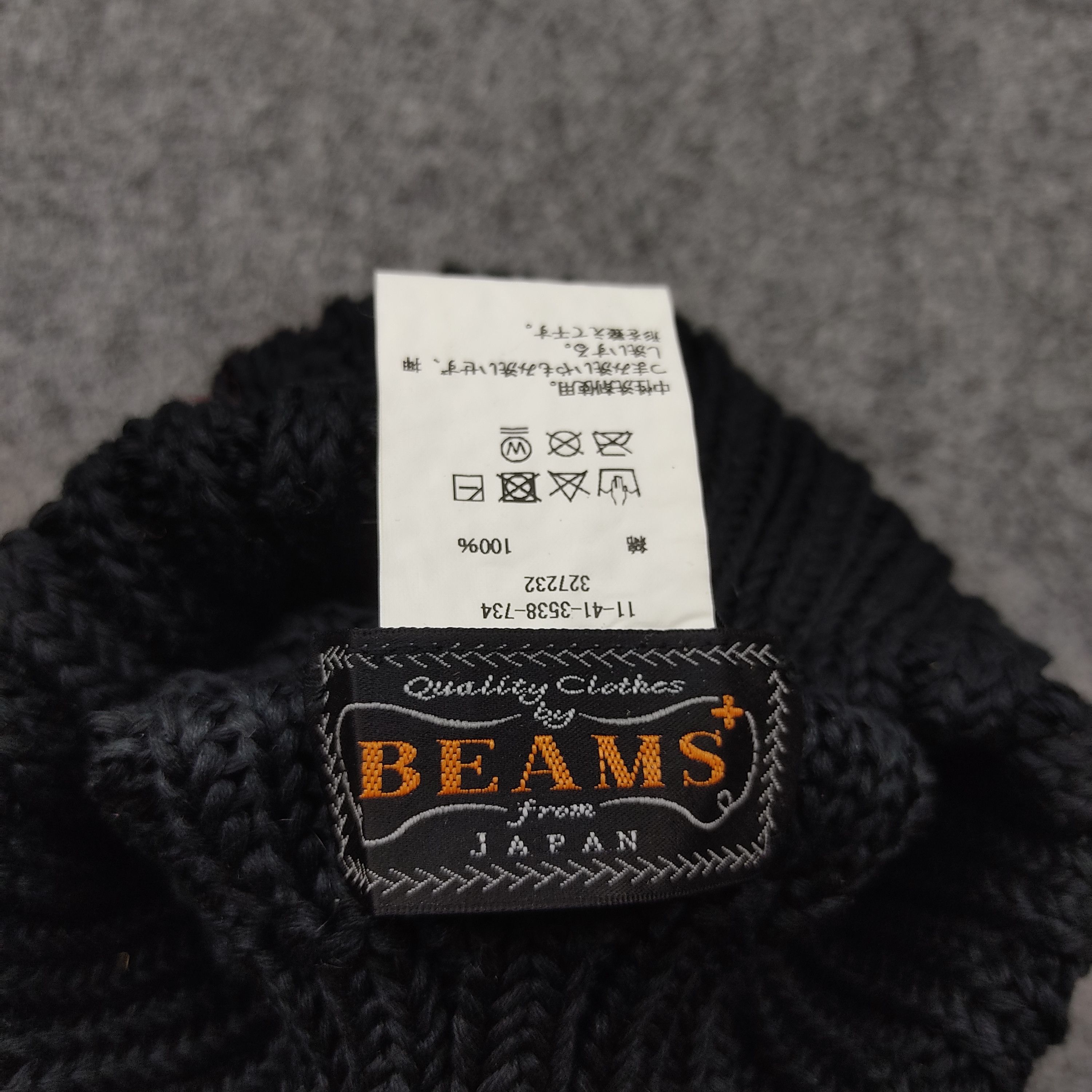 Beams Plus × Japanese Brand Japanese Brand Beams Knit Beanie / Snow Hat / Snow Cap Size ONE SIZE - 3 Thumbnail