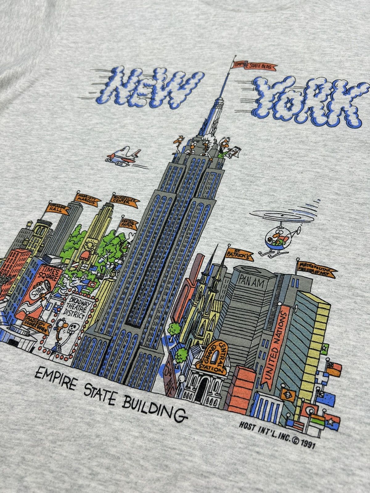 Vintage Rare Vintage 1991 New York Empire State Building T-Shirt Size US M / EU 48-50 / 2 - 6 Thumbnail