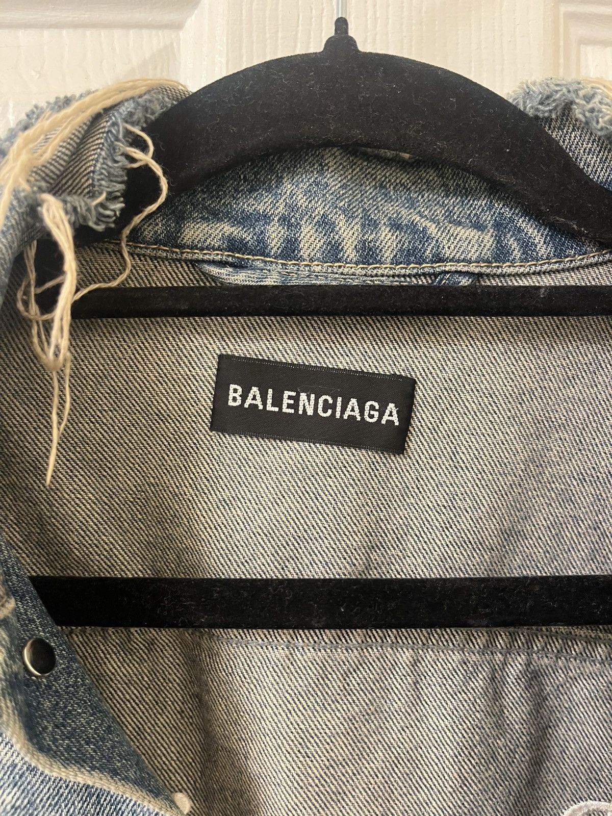 Balenciaga Balenciaga denim jean jacket Size US S / EU 44-46 / 1 - 5 Thumbnail