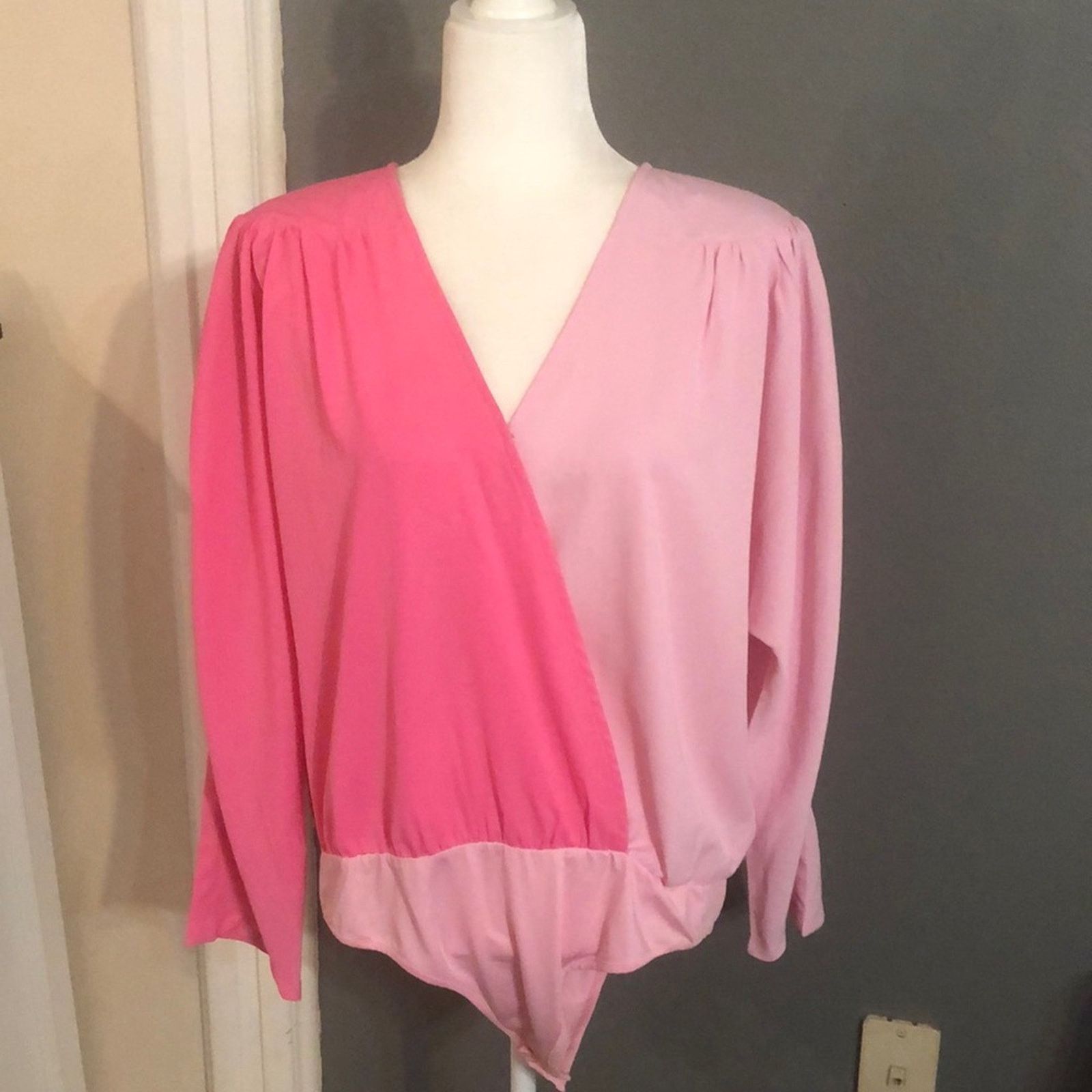Pink Pink Lily • Two toned pink bodysuit • Size XL Size XL / US 12-14 / IT 48-50 - 1 Thumbnail