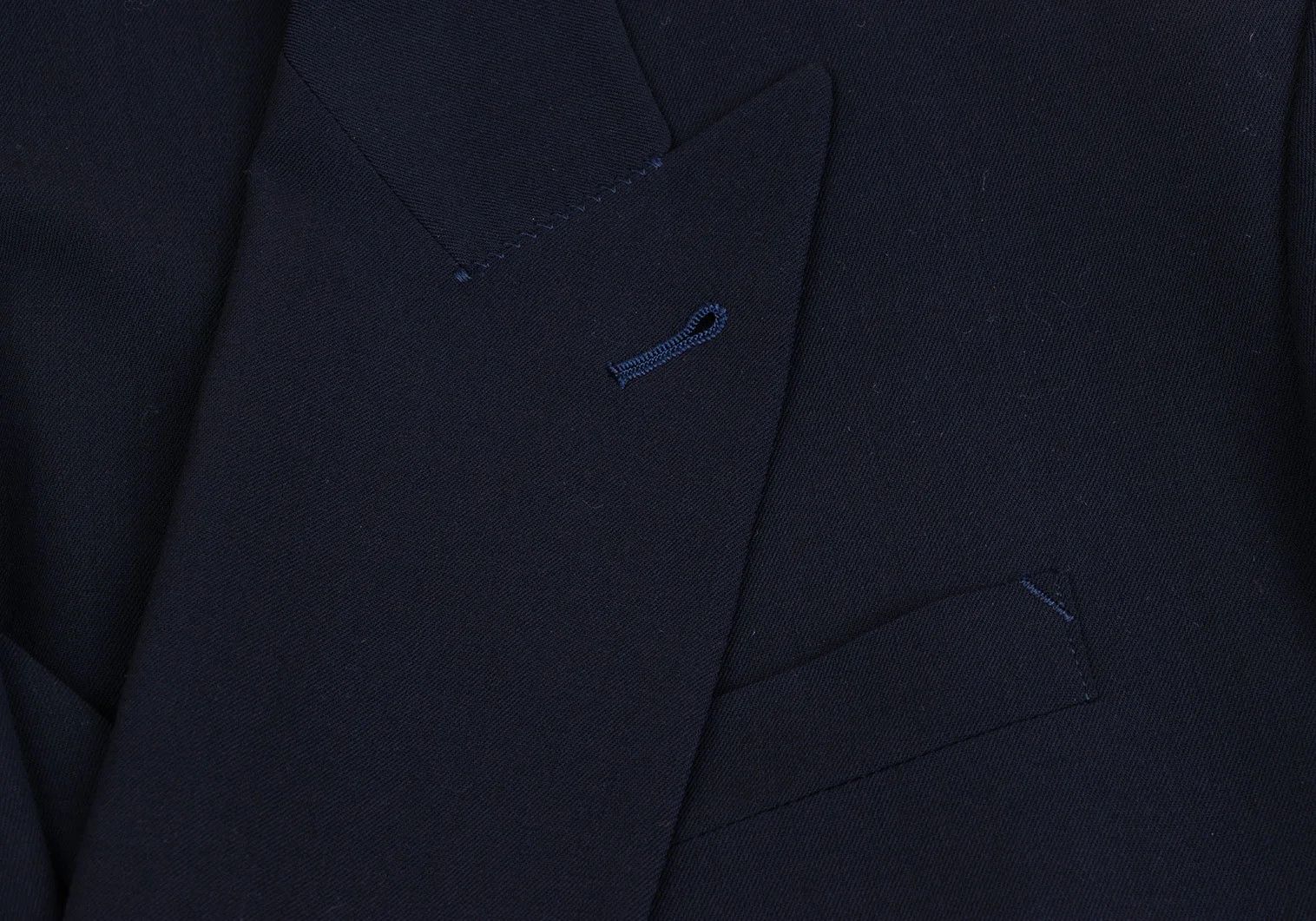 Jean Paul Gaultier Wool Double Jacket in Navy, Size 50 Size US M / EU 48-50 / 2 - 4 Thumbnail