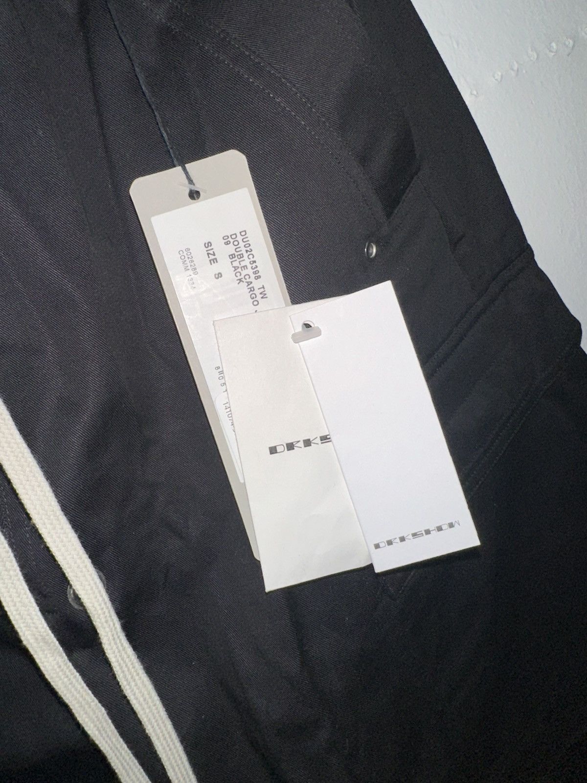 Rick Owens Drkshdw Rick owens double cargo jumbo belas pants Size US 31 - 3 Thumbnail