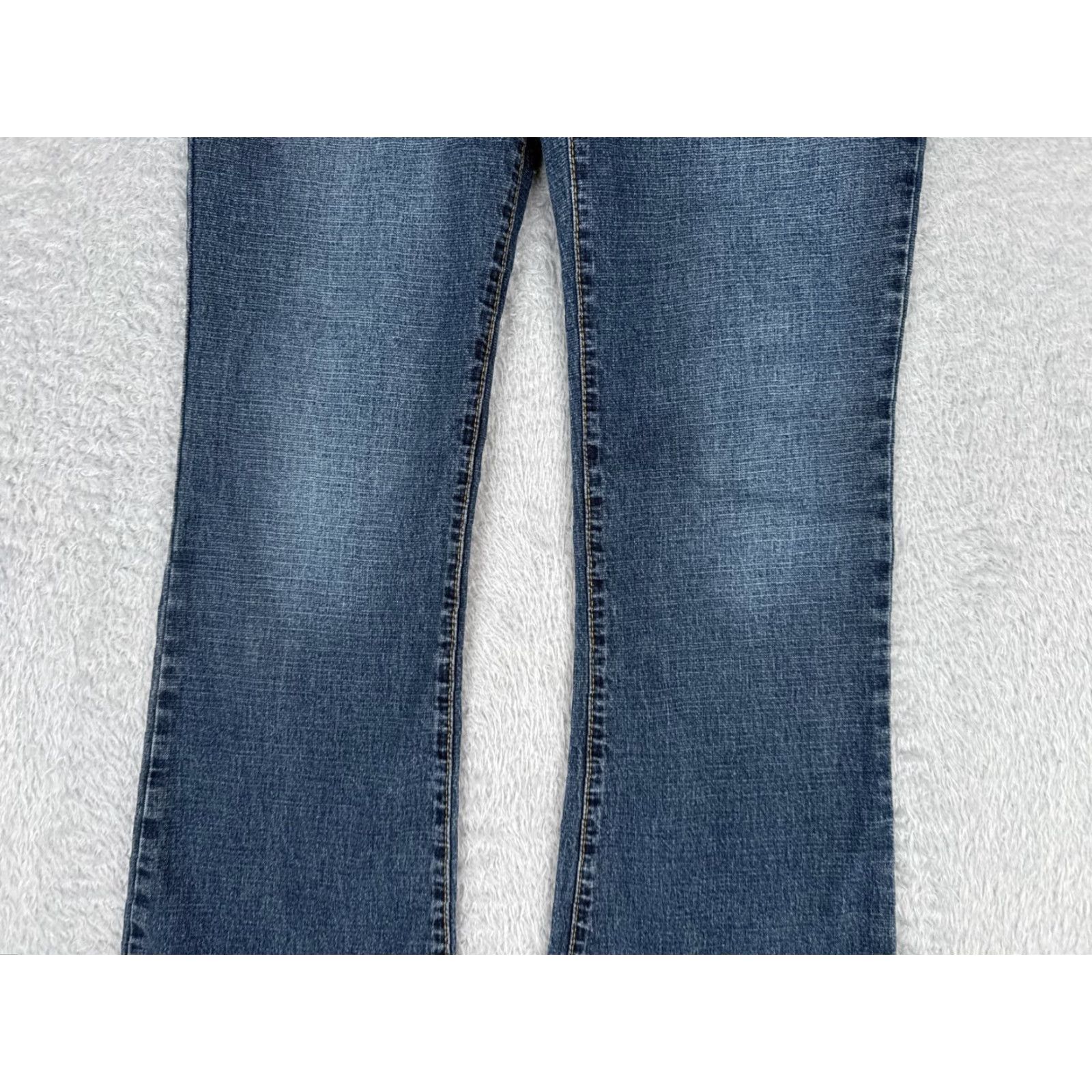 Vintage Motherhood Maternity Jeans Womens Small Blue Denim Flared Elastic Cotton 32x30 Size 28" / US 6 / IT 42 - 3 Thumbnail