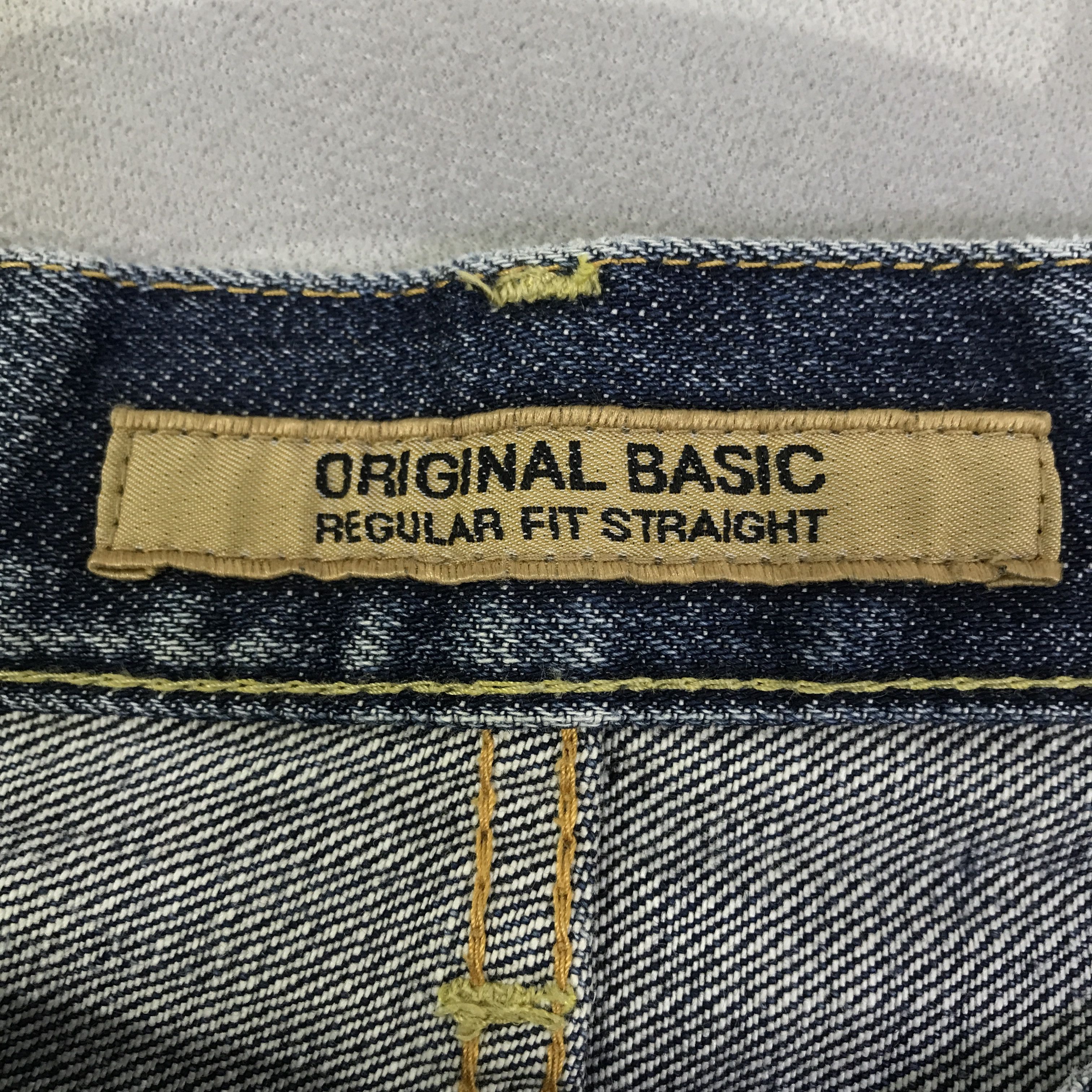 Japanese Brand Vintage Uniqlo Regular Fit Straight Jeans Denim K74B18 Size US 30 / EU 46 - 16 Thumbnail