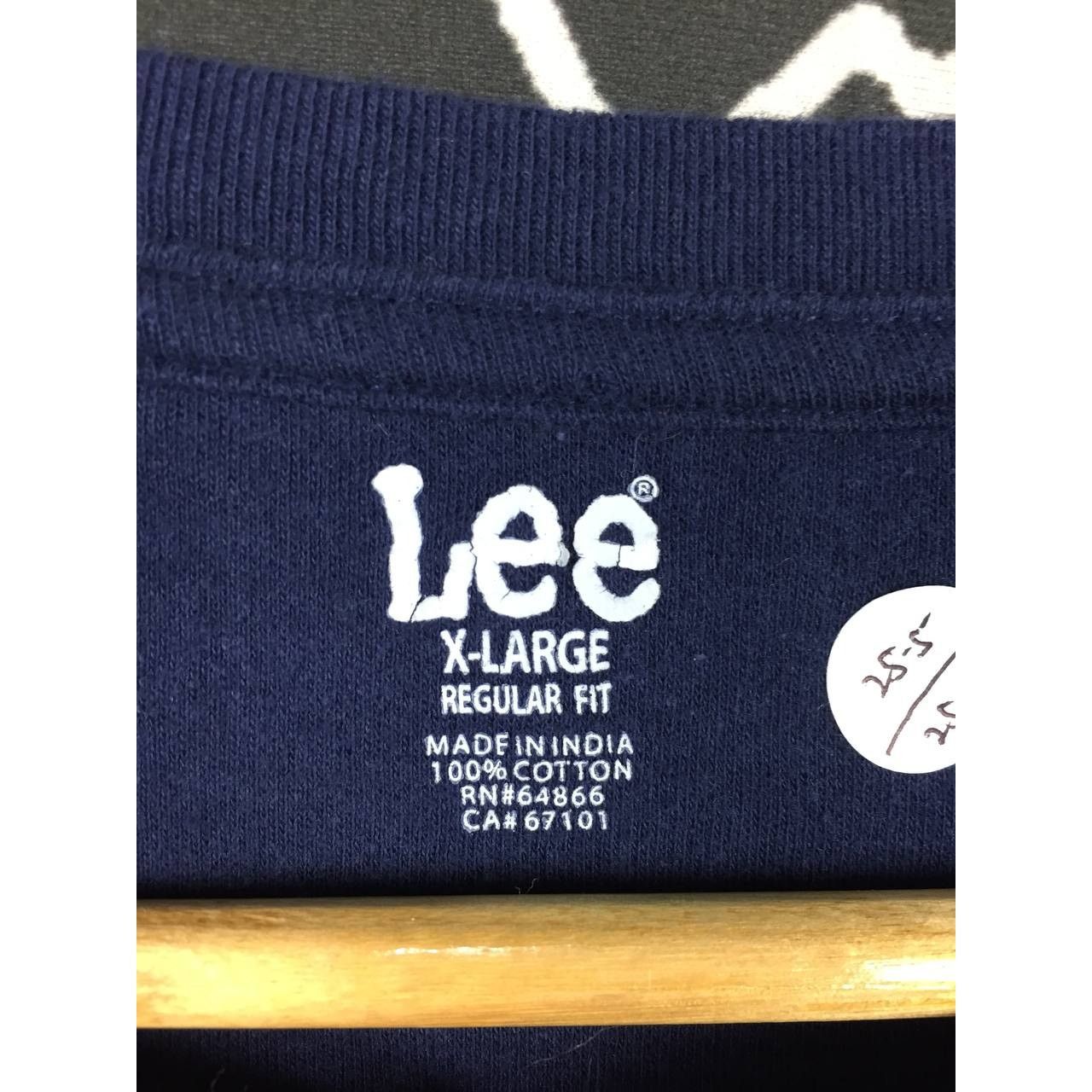 Lee × Vintage LEE Small Logo Henley Neck Regular Fit Pocket Tee Size US XL / EU 56 / 4 - 7 Thumbnail