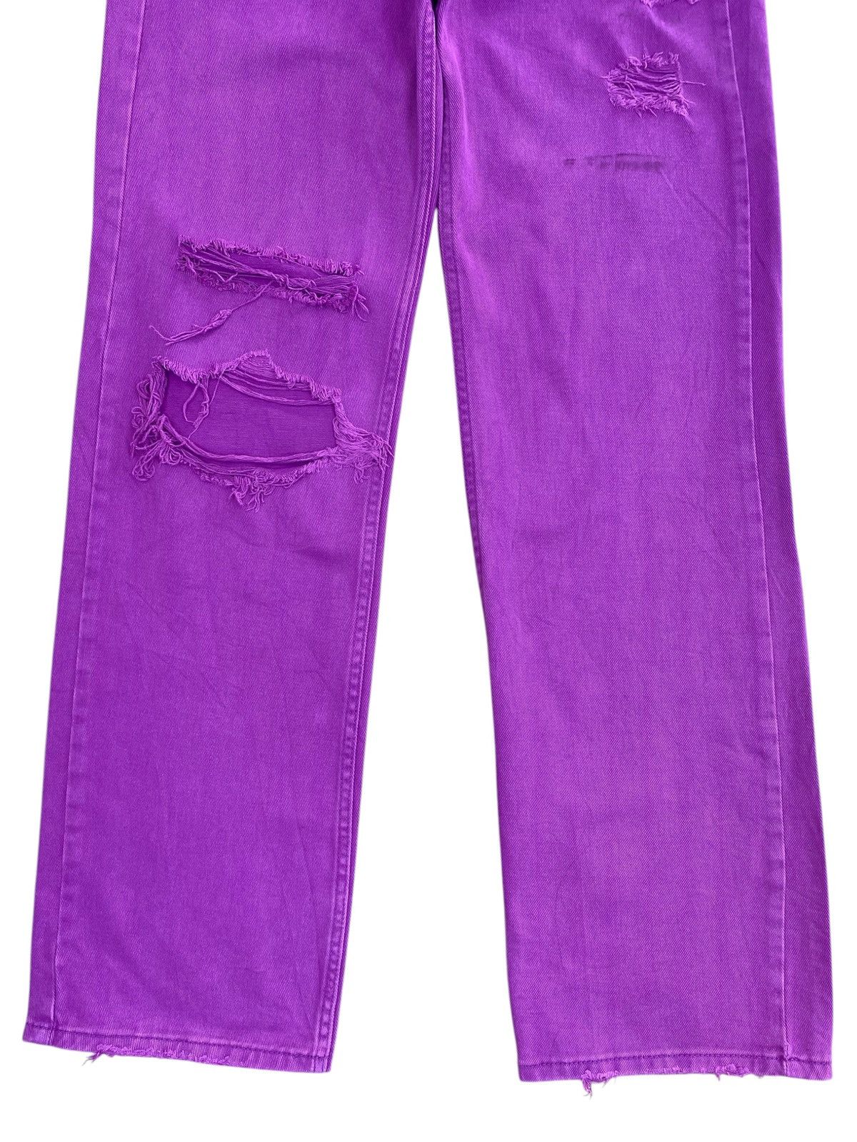 Pull & Bear Pull & Bear High Waist Style Style Distressed Jeans Size US 27 - 9 Thumbnail