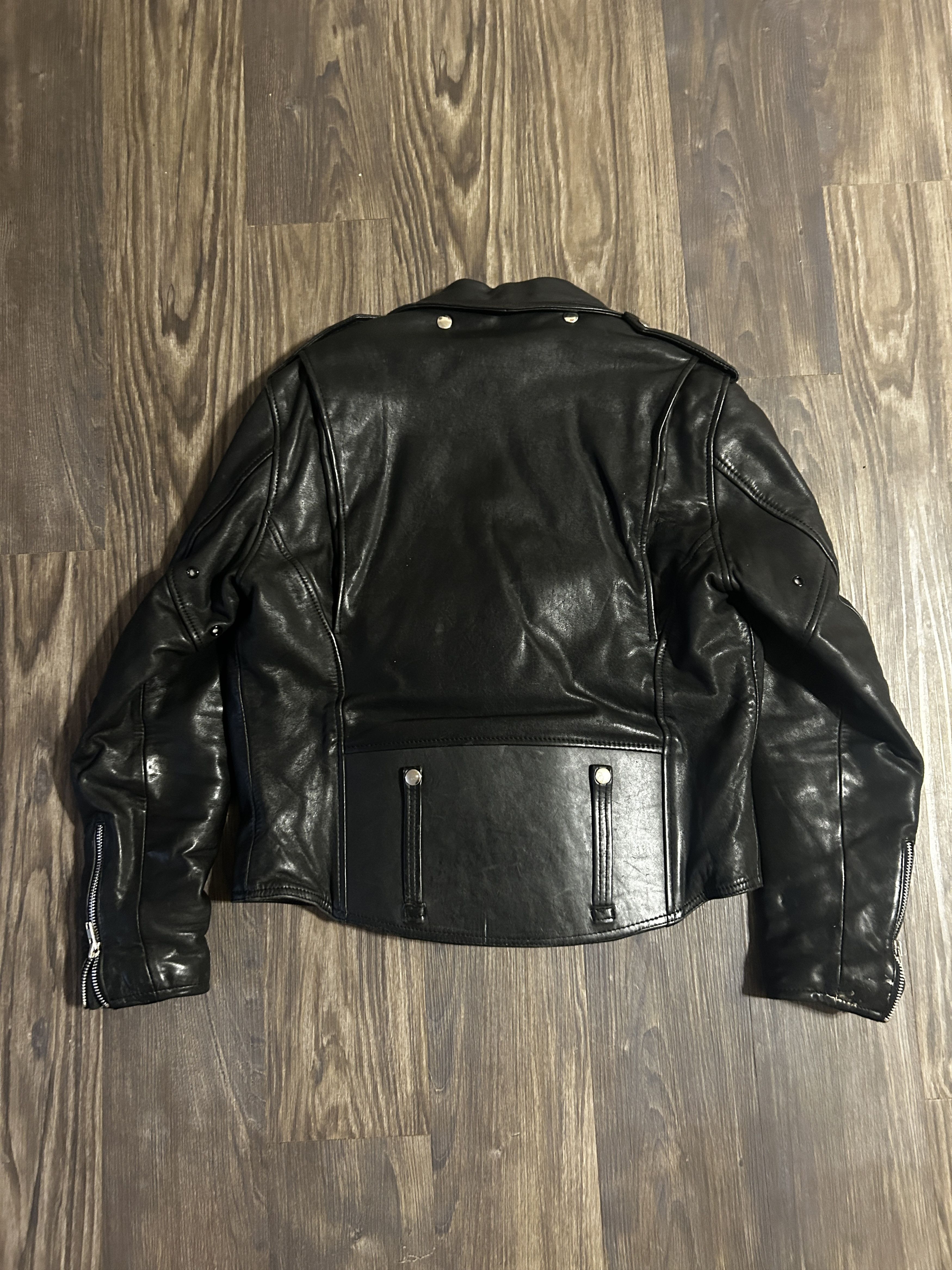 Harley Davidson Vintage Harley Davidson Leather Motorcycle Jacket Size US M / EU 48-50 / 2 - 2 Thumbnail