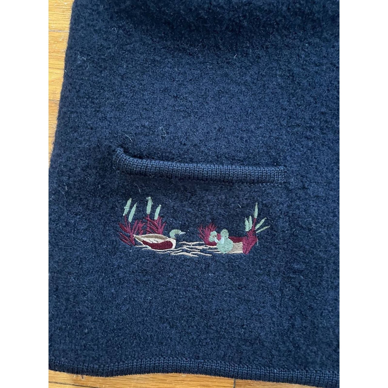 Chelsea Soccer Chelsea Vest Wool Bird Navy Blue Medium A001684 Size M / US 6-8 / IT 42-44 - 5 Thumbnail