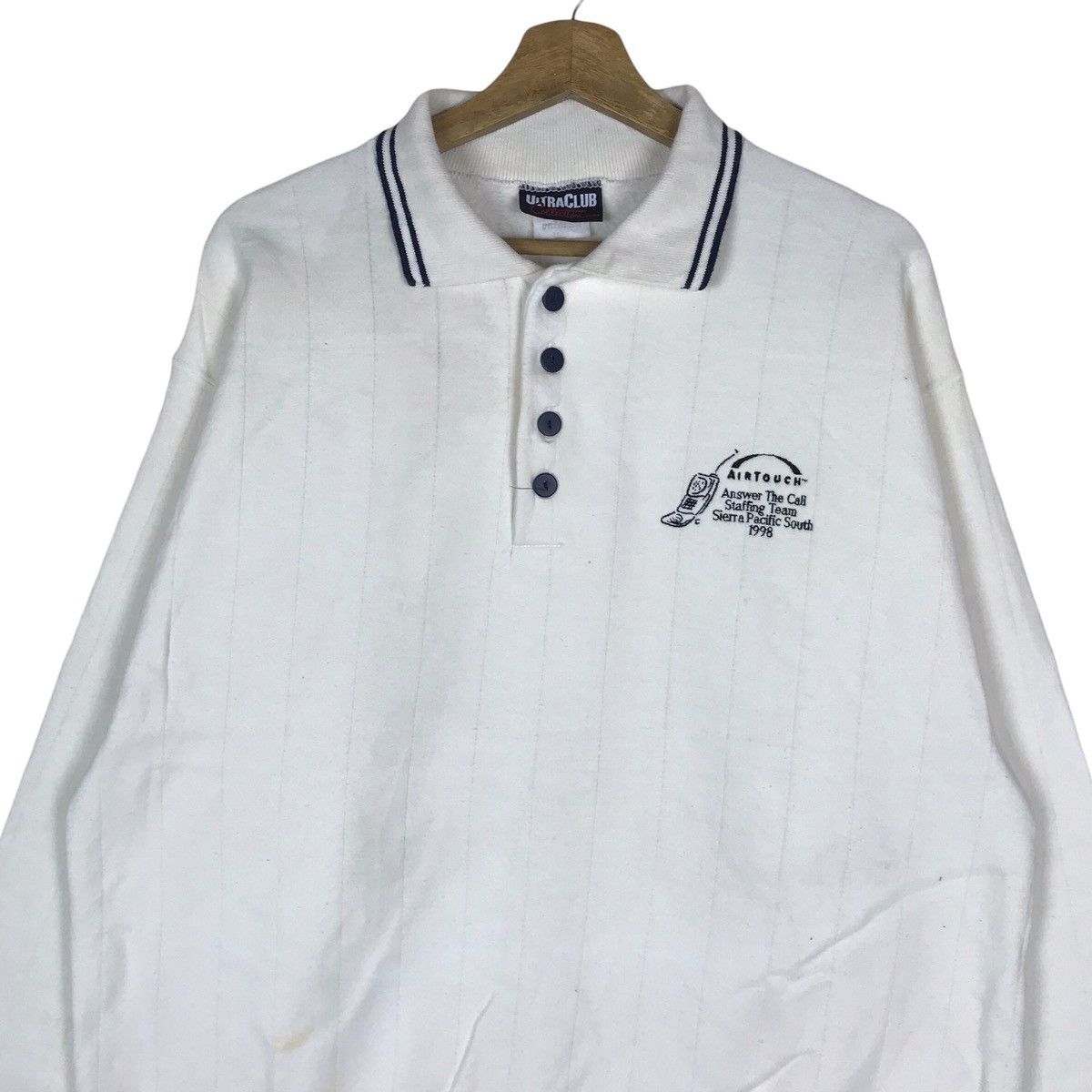 Vintage Vintage Ultra Club Collection Quarter Button Pullover Jumper Size US L / EU 52-54 / 3 - 2 Thumbnail