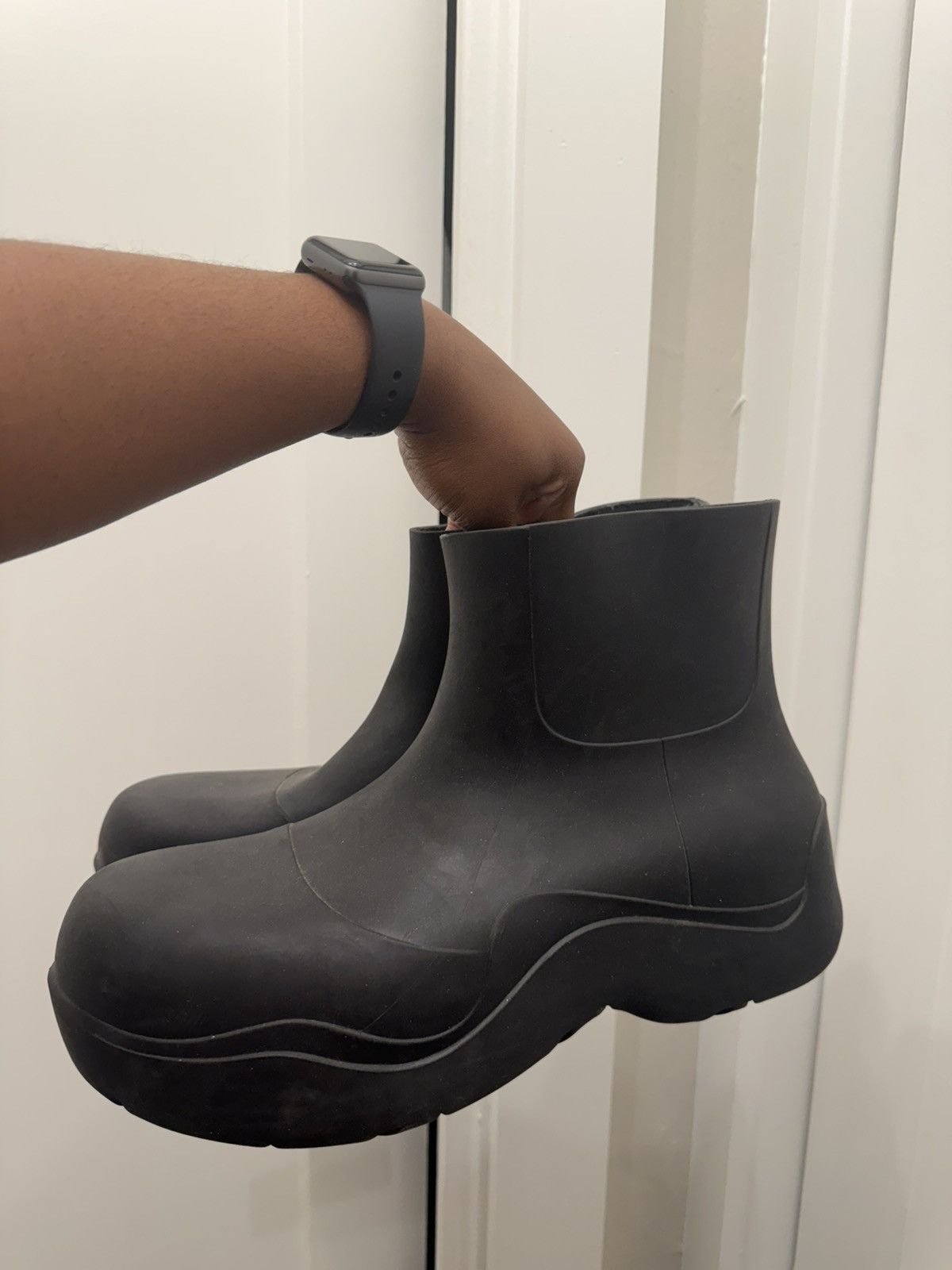 Bottega Veneta Bottega Veneta Puddle Ankle Boot Size US 13 / EU 46 - 1 Thumbnail