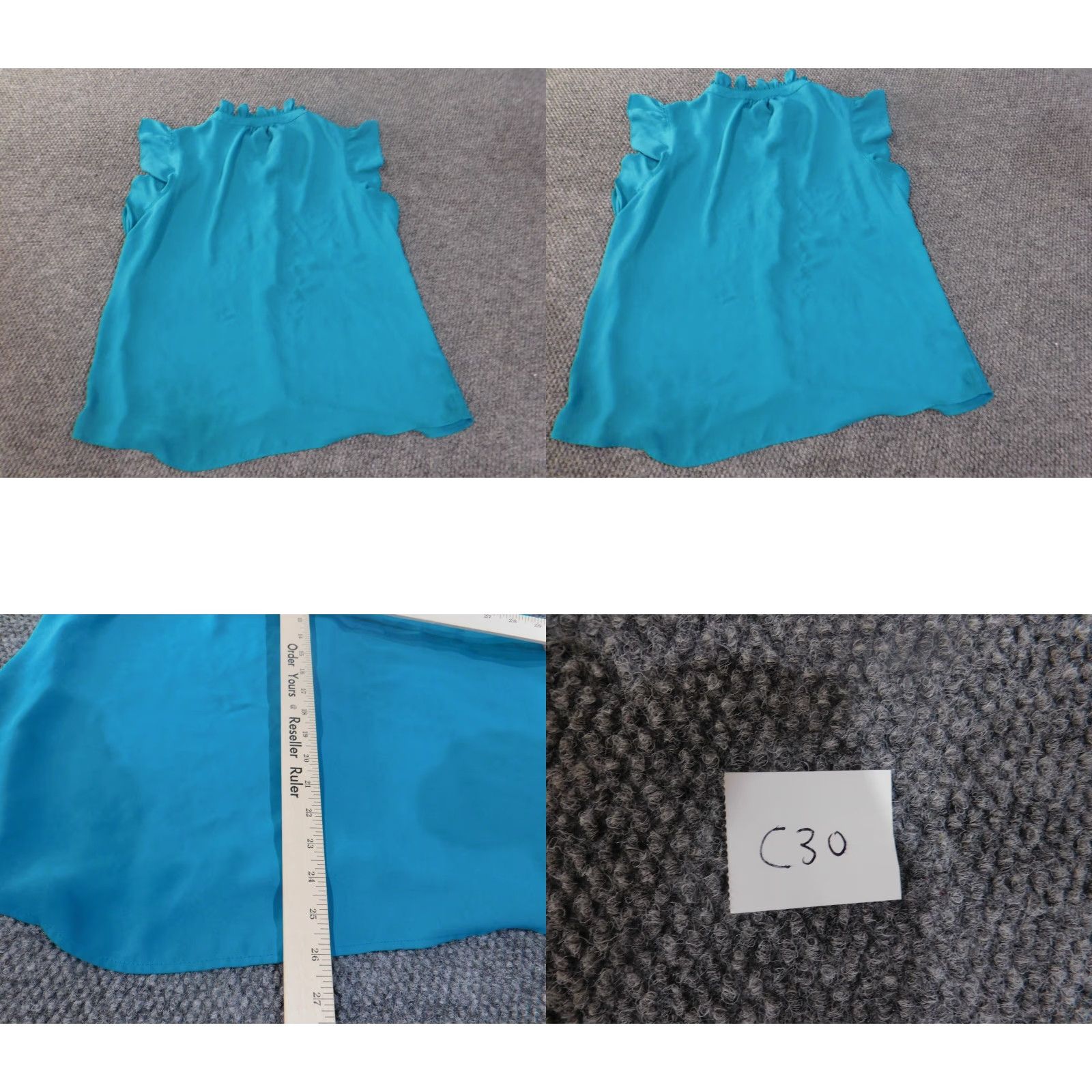 Calvin Klein Calvin Klein top XL sleeveless Womens button up casual tank classic Size XL / US 12-14 / IT 48-50 - 8 Thumbnail
