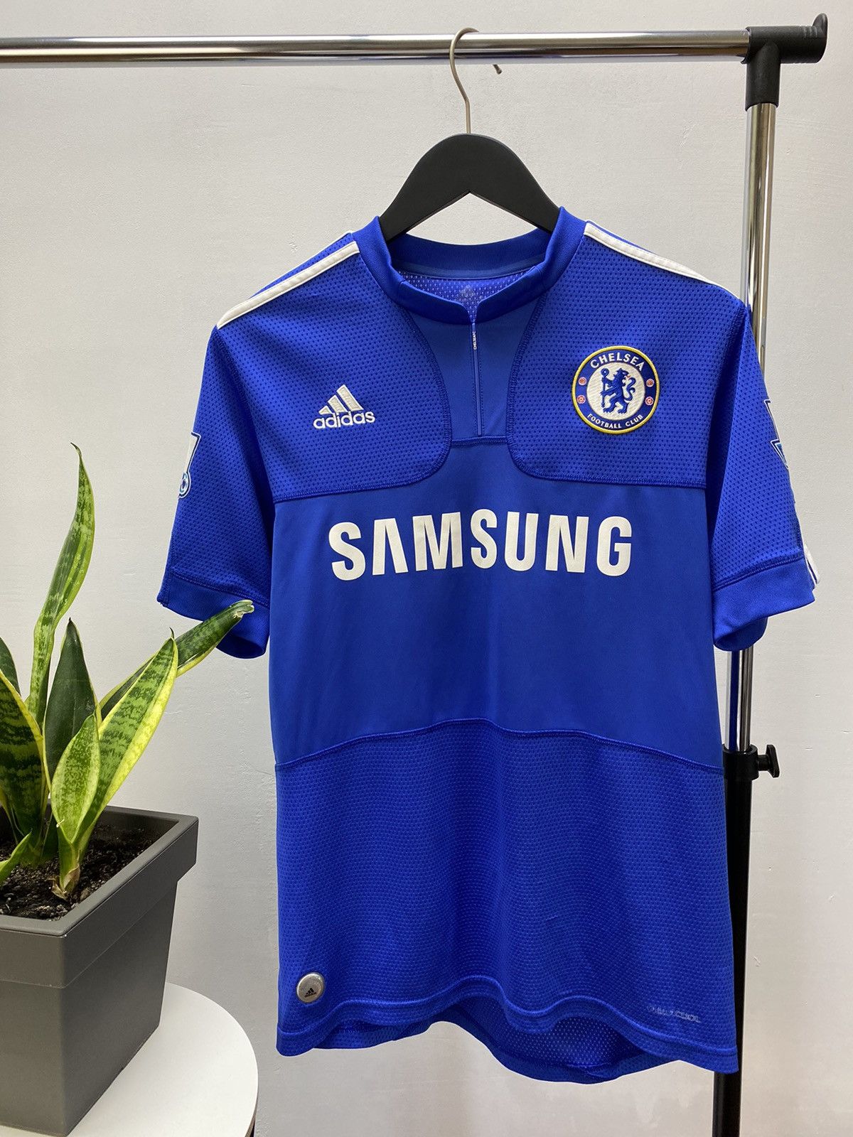 Adidas × Chelsea Soccer Chelsea Frank Lampard 2009 Home Jersey Soccer Football Shirt Size US S / EU 44-46 / 1 - 2 Thumbnail