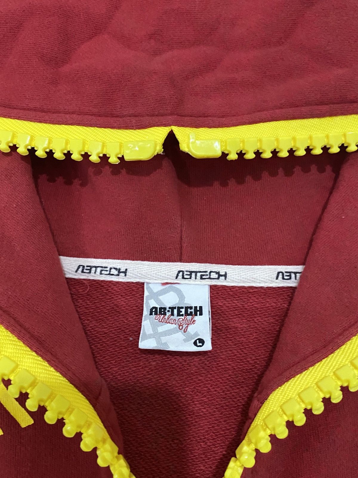 Other AB-TECH Japanese Streetwear Full Zip Hoodie Big Zipper Size US L / EU 52-54 / 3 - 8 Thumbnail
