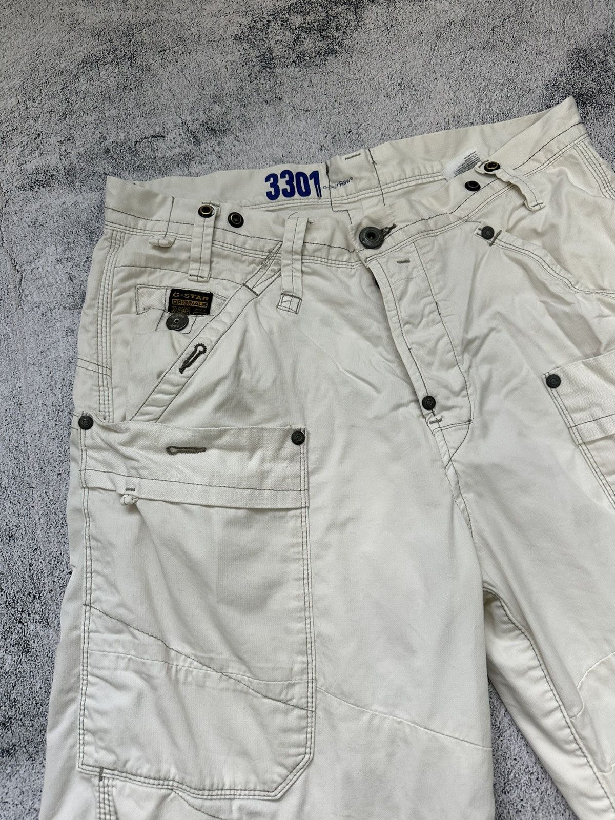 G-Star Men’s G-Star Raw Cargo Shorts Logo Size US 32 / EU 48 - 6 Thumbnail