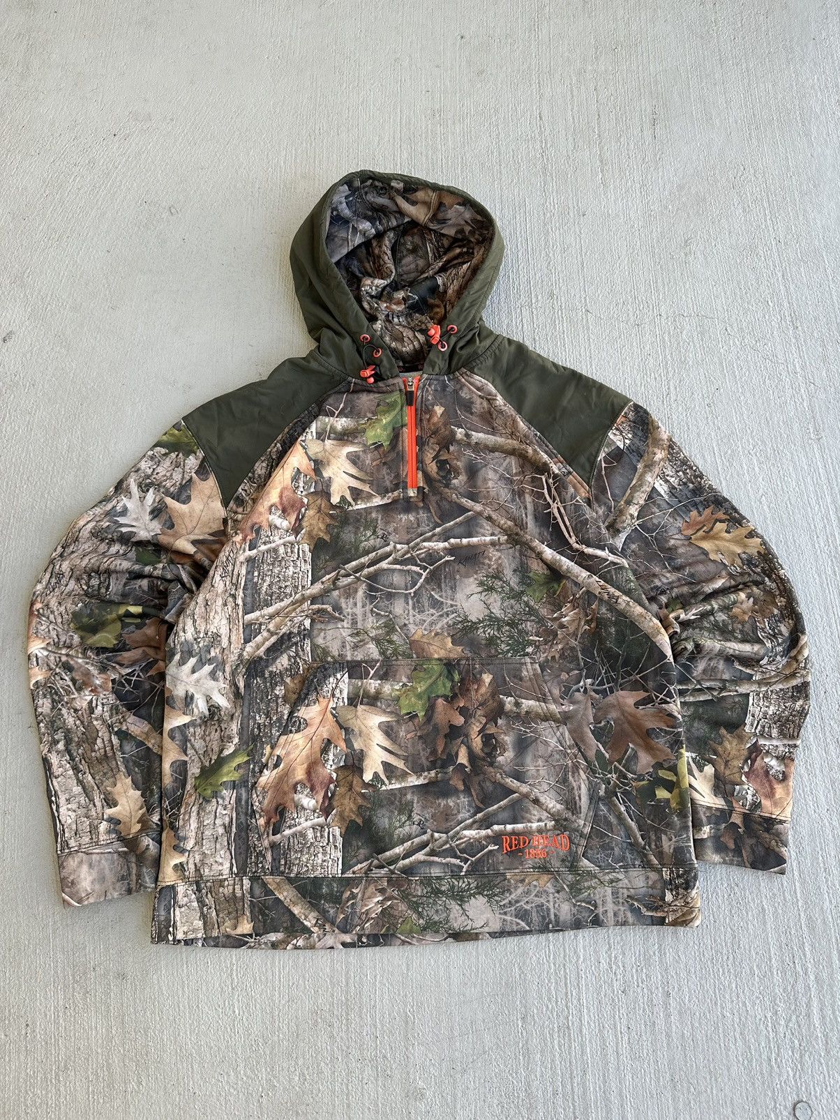 Vintage Vintage Real Tree Camouflage Hoodie Size US L / EU 52-54 / 3 - 2 Thumbnail