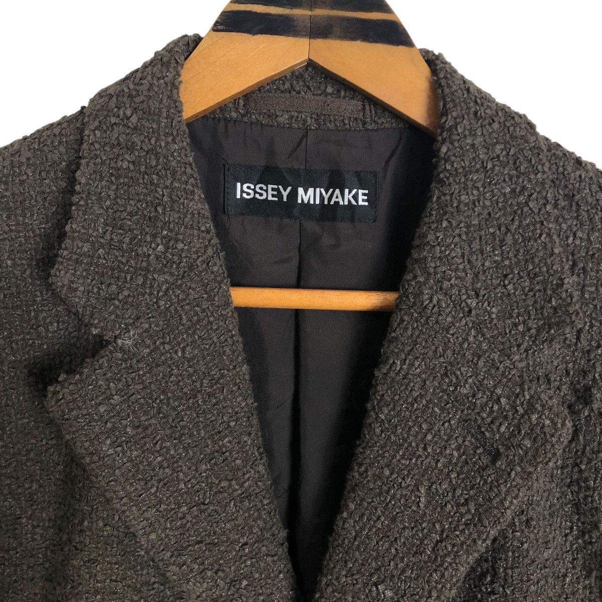 Issey Miyake Vintage Issey Miyake A/W 2006 Knitted Wool Coat Size US M / EU 48-50 / 2 - 6 Thumbnail
