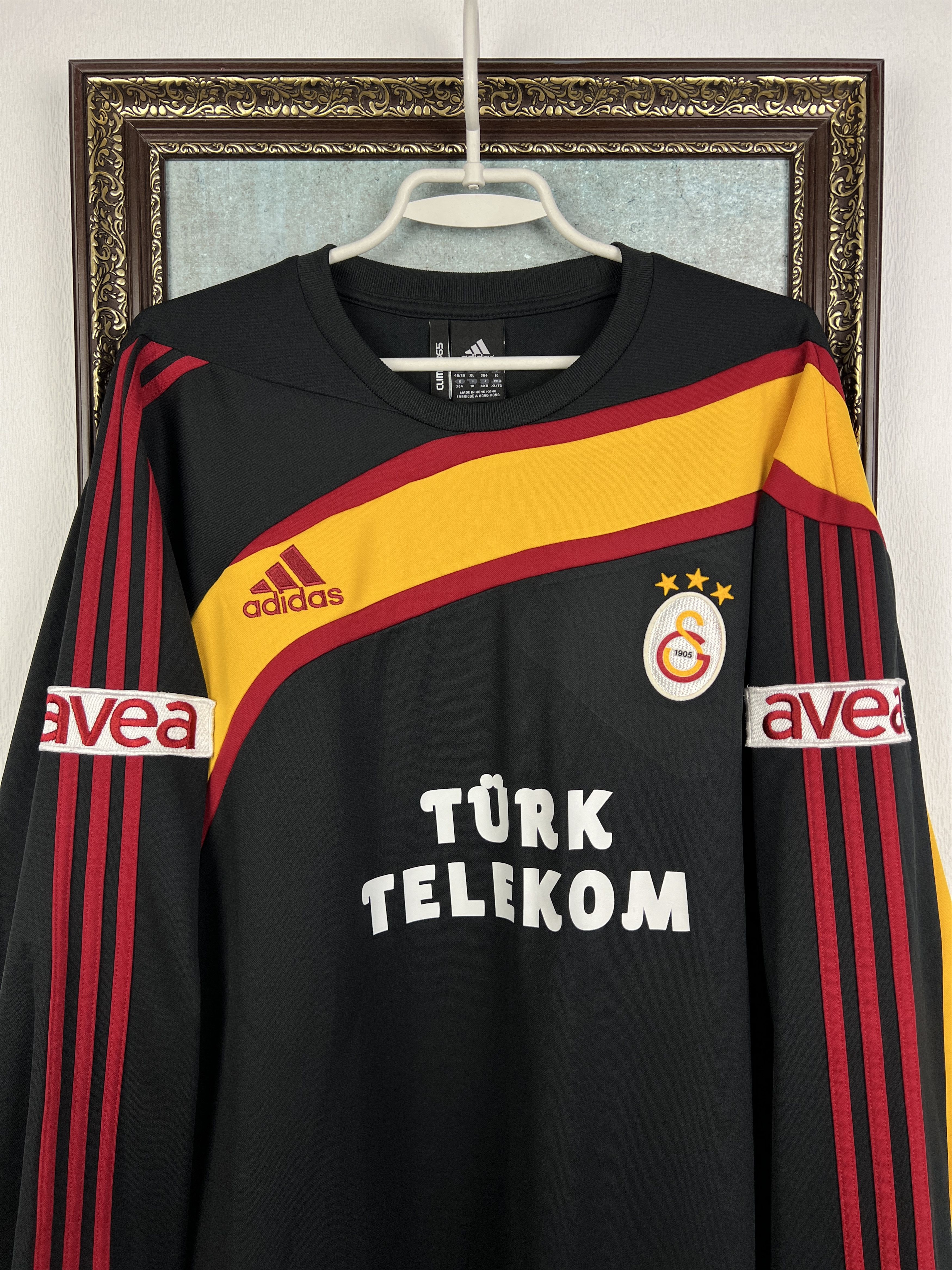 Adidas Galatasaray Football Sweatshirt Soccer Track Top Crewneck Size US XXL / EU 58 / 5 - 2 Thumbnail