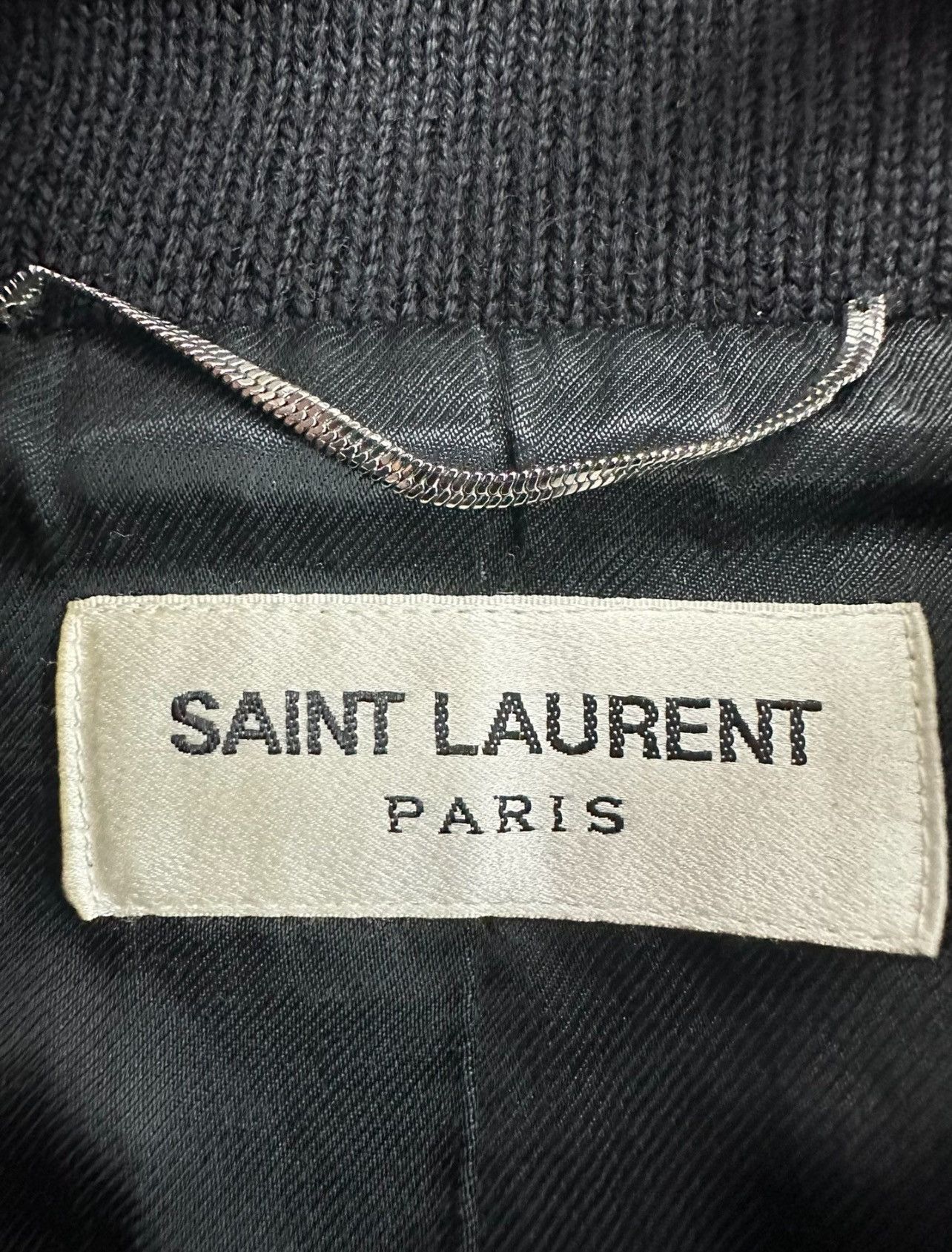 Saint Laurent Paris Saint Laurent Paris Teddy Jacket Sz. 42 Size US XS / EU 42 / 0 - 8 Thumbnail