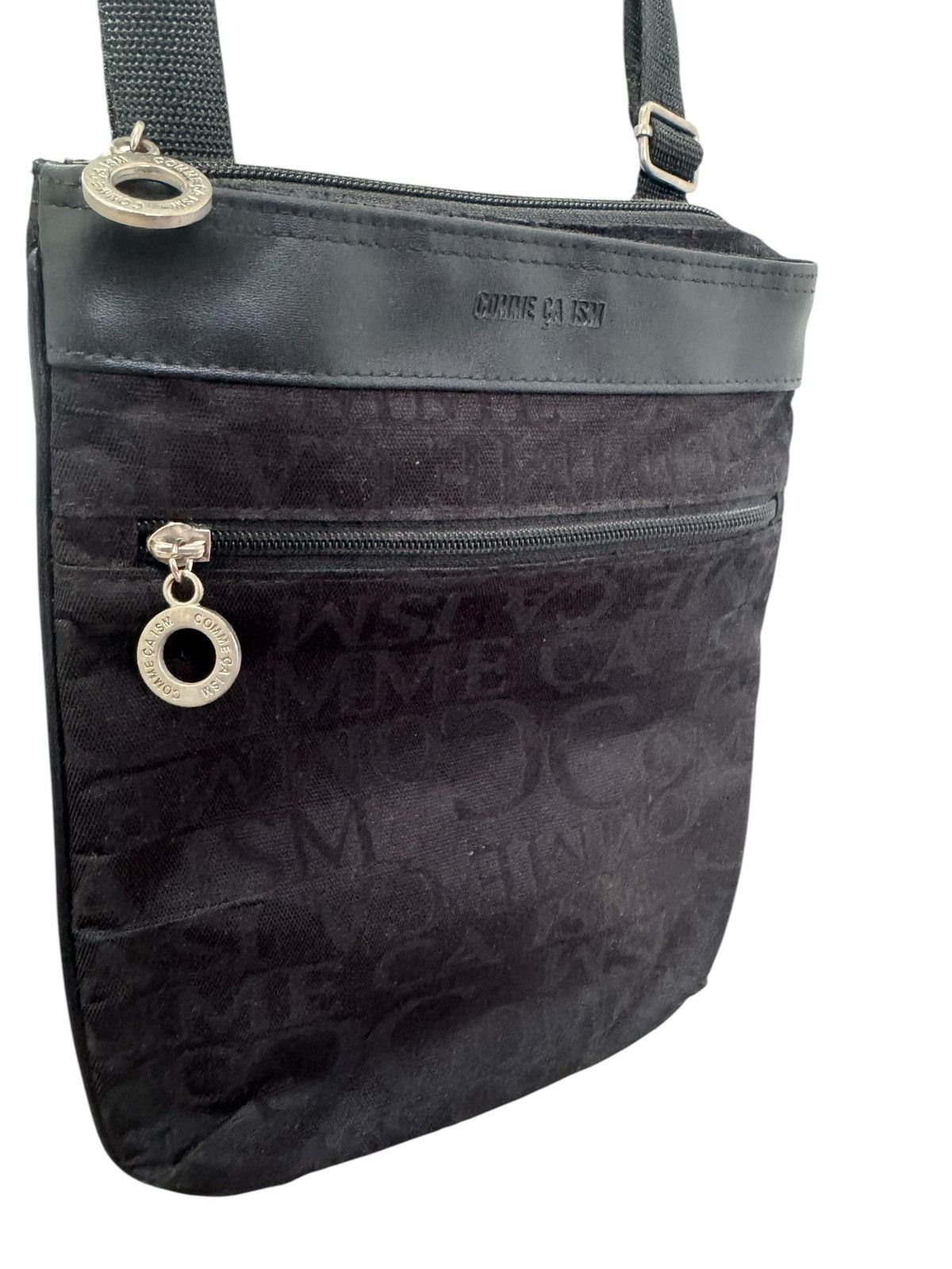 Comme Ca Ism × Japanese Brand COMME CA ISM MONOGRAM LOGO SACOCHE SLING BAG Size ONE SIZE - 4 Thumbnail
