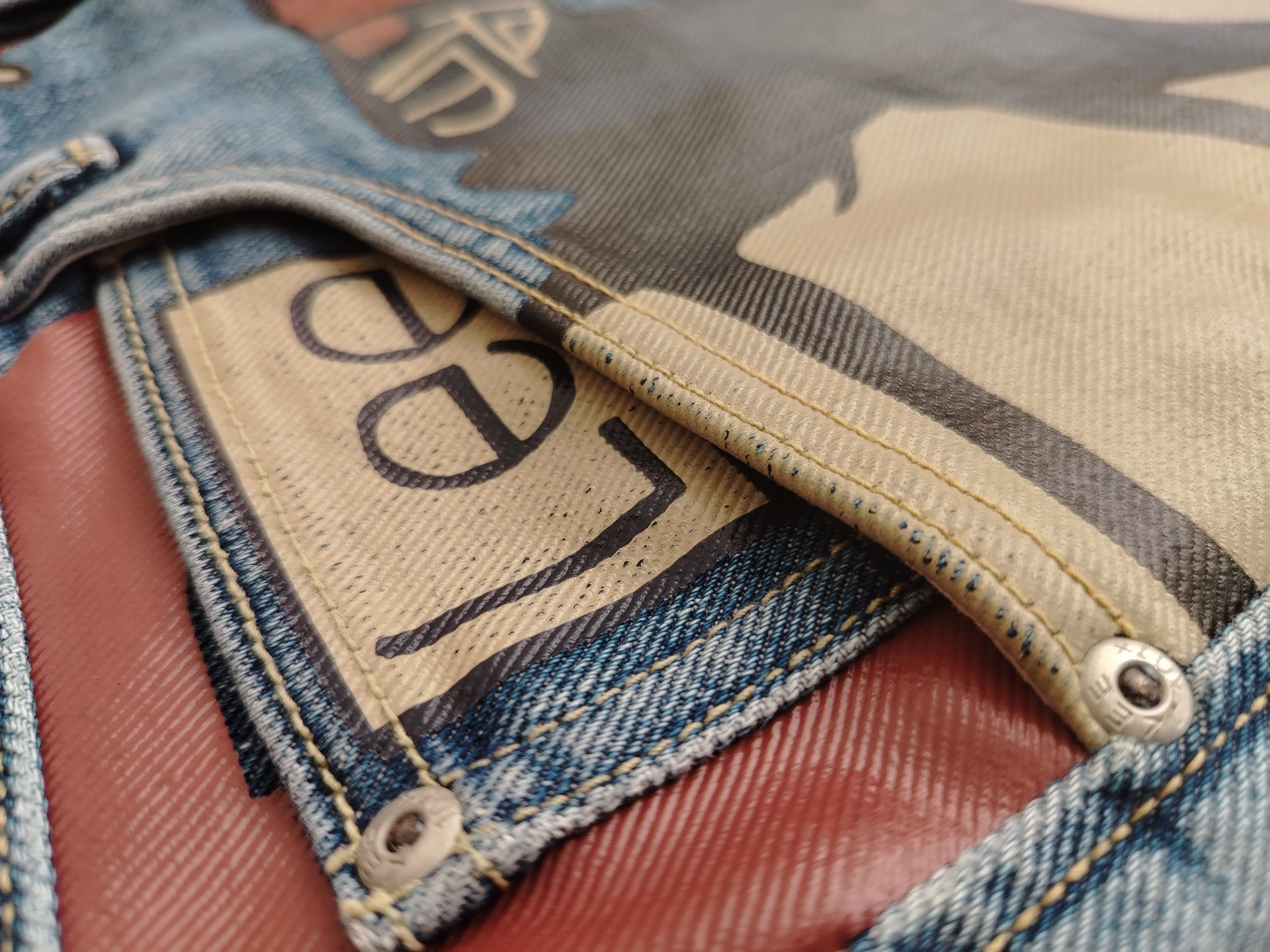 Lee × Vintage Lee Riders 101 Jeans Banner Vintage Limited Edition Size US 33 - 8 Thumbnail