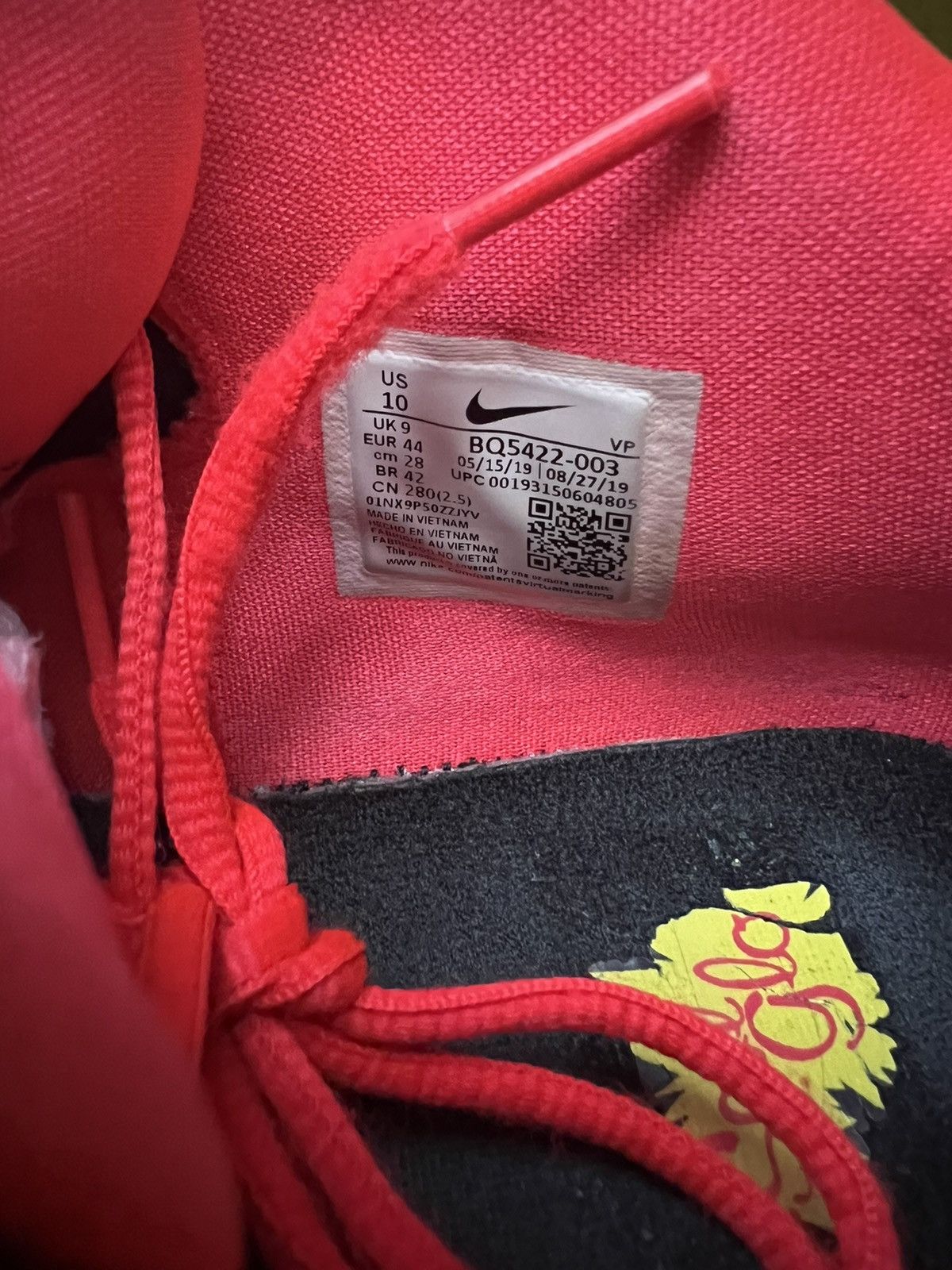 Nike Nike Zoom Freak 1 Soul Glo Size US 10 / EU 43 - 11 Thumbnail