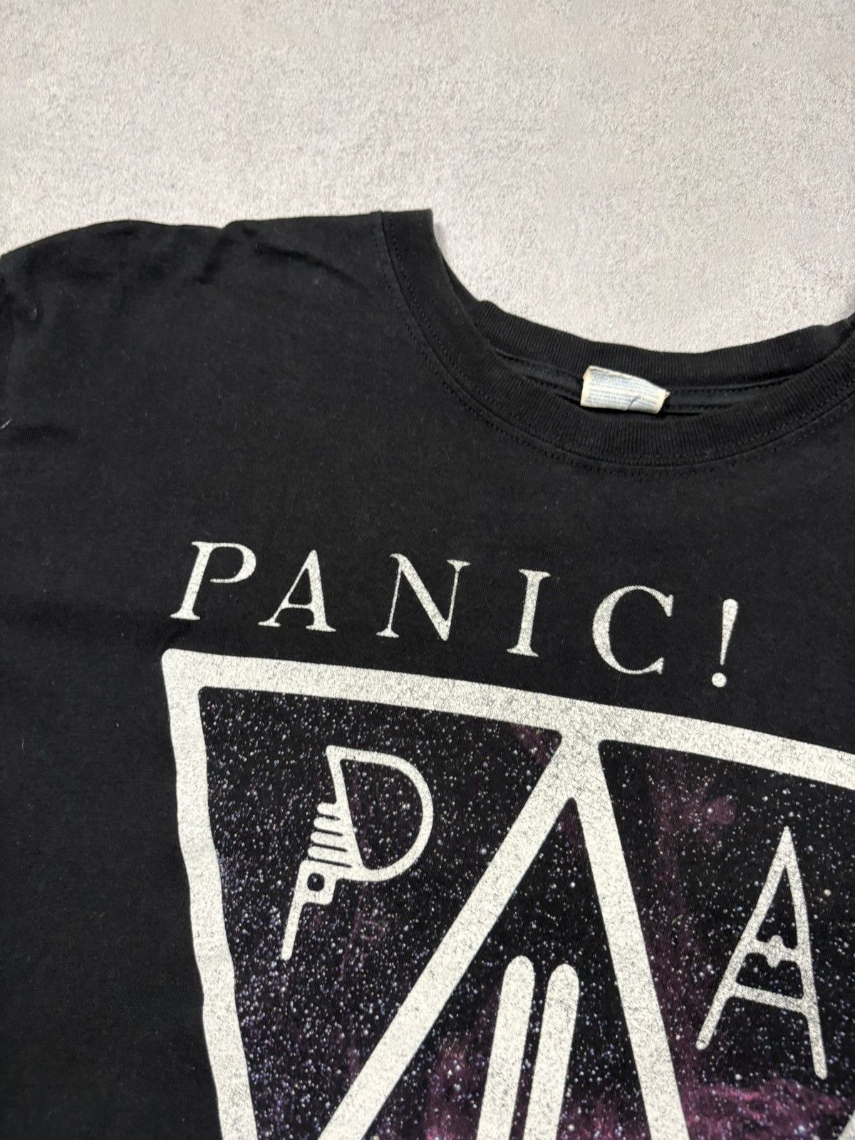 Band Tees Panic! At The Disco Galaxy Logo Band T Shirt Y2K Punk Emo XL Size US XL / EU 56 / 4 - 4 Thumbnail
