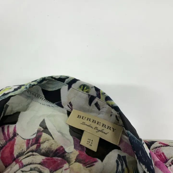 Burberry Burberry Burberry Casual Long Sleeve Floral Shirt-2507 Size US S / EU 44-46 / 1 - 5 Thumbnail
