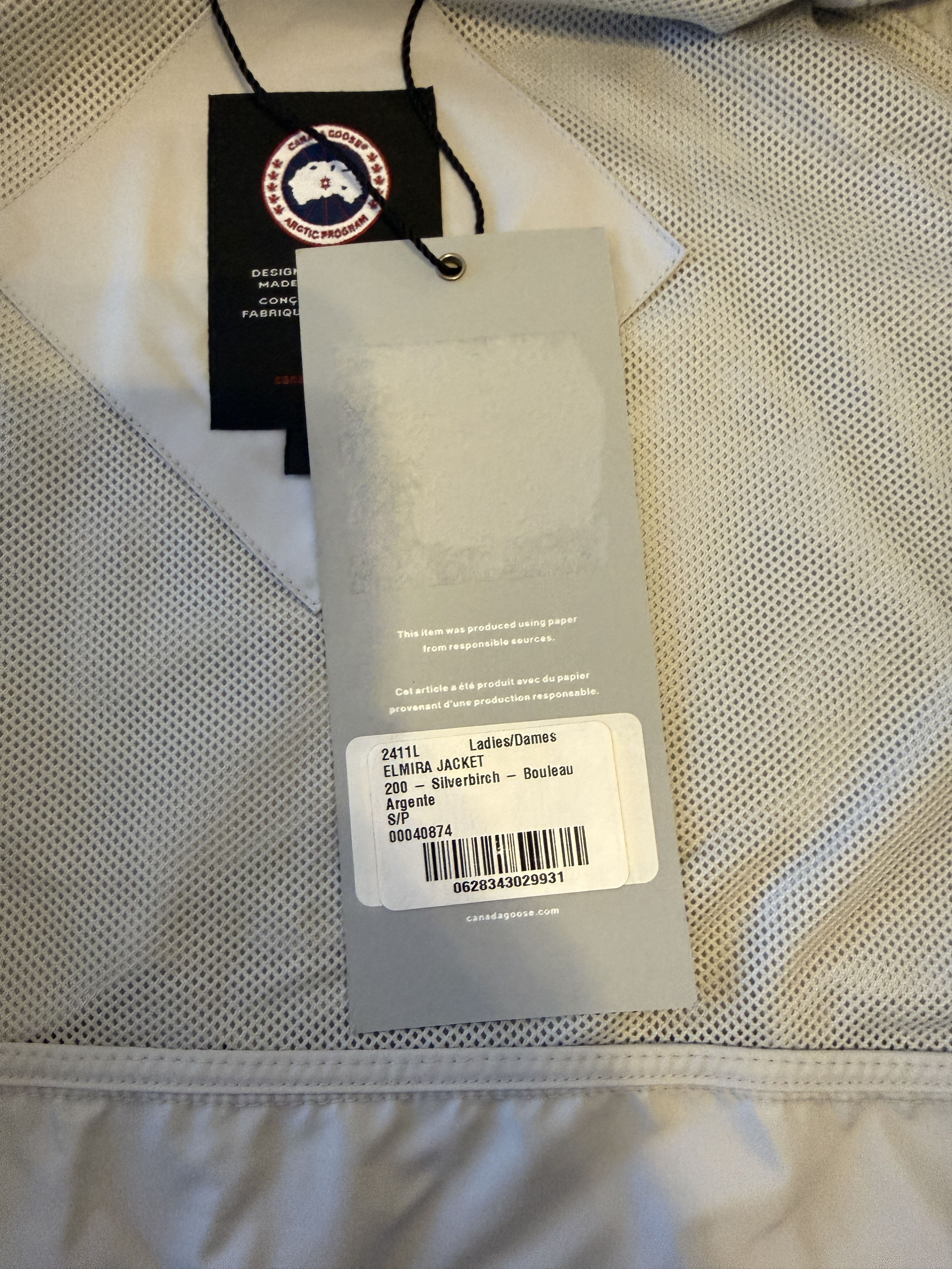 Canada Goose Canada Goose Elmira Jacket - Size Small - Silverbirch Size S / US 4 / IT 40 - 5 Thumbnail
