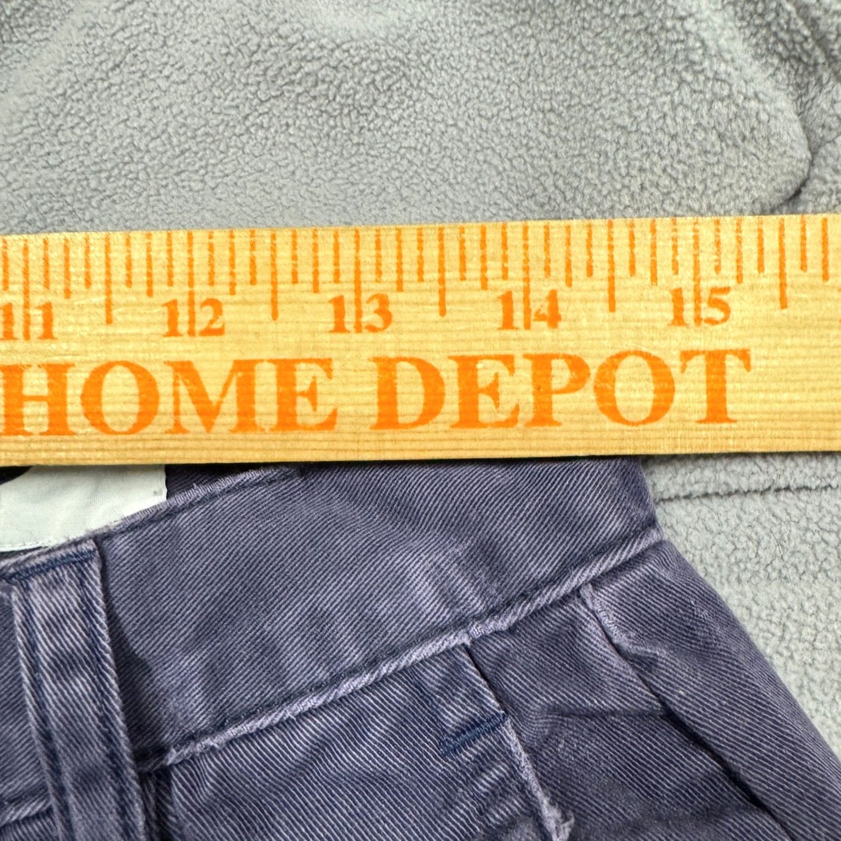 Anchor Blue Anchor Blue Pants Men 28x32 Chino Blue 100% Cotton Relaxed Fit Skater Y2K Mens Size US 28 / EU 44 - 5 Thumbnail