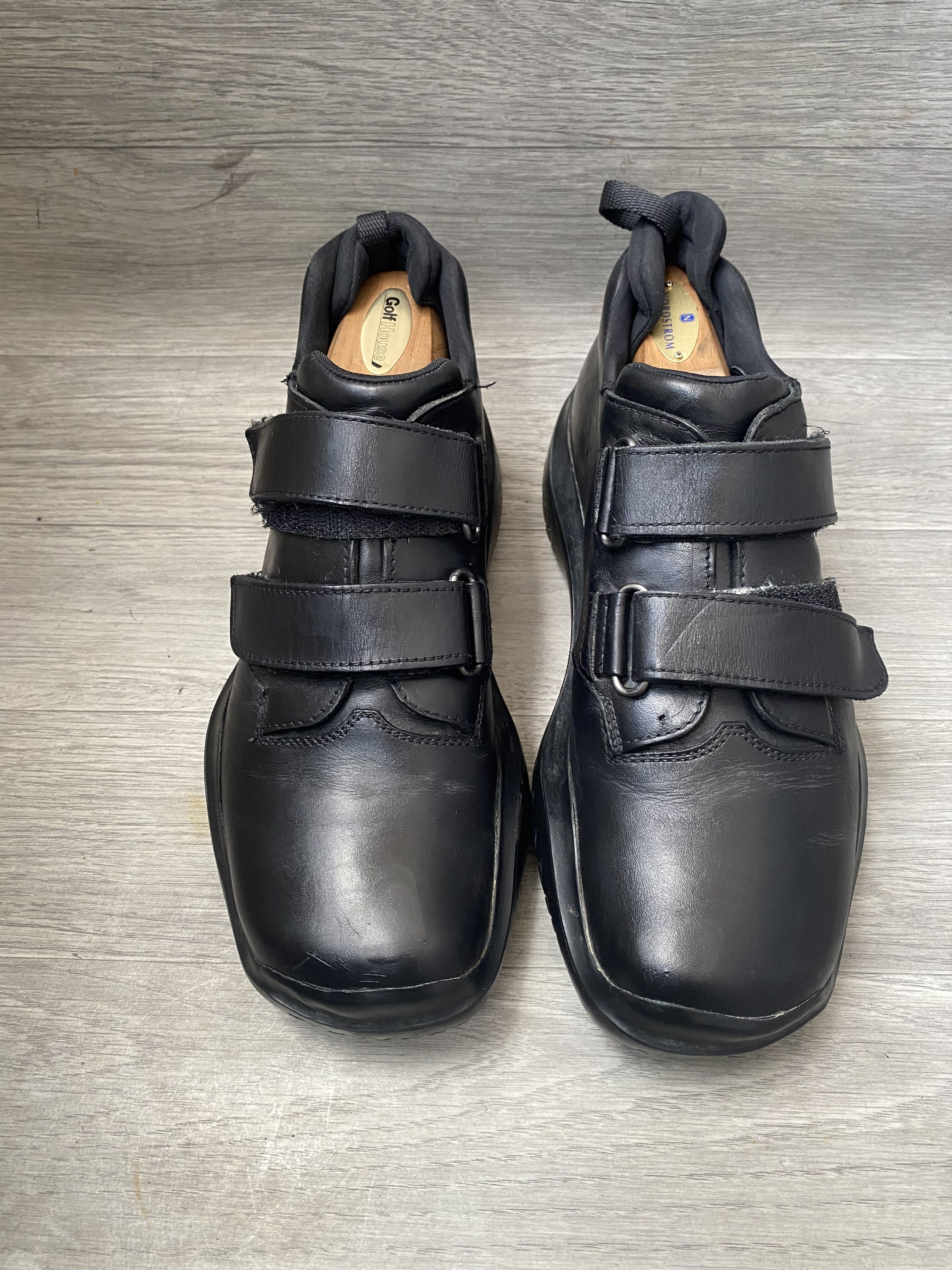 Prada FW 1999 Prada chunky square toe derby strappy shoes Size US 7.5 / EU 40-41 - 3 Thumbnail