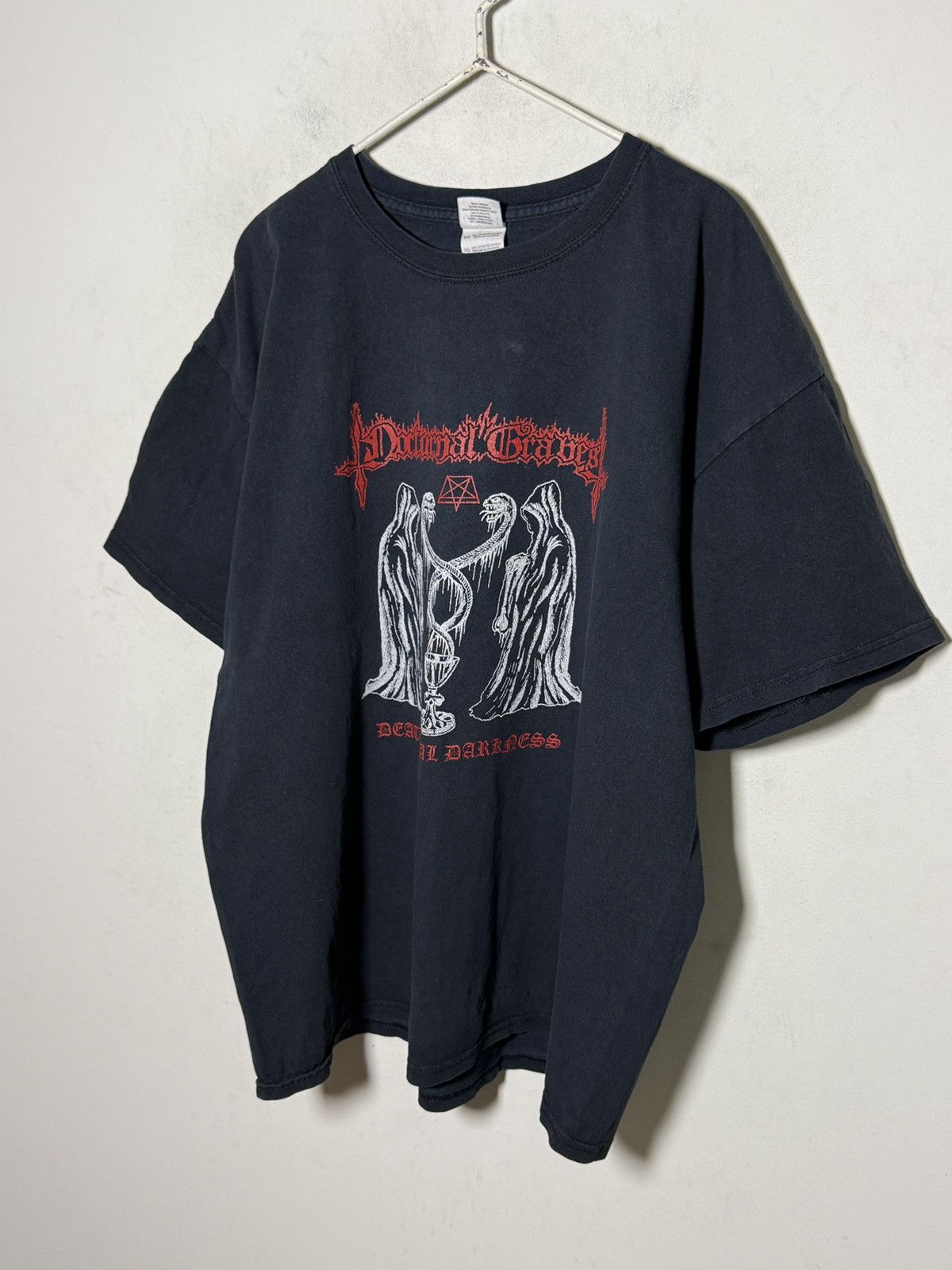 Band Tees Nocturnal Graves “Death Metal Darkness” 2009 band tee Size US XL / EU 56 / 4 - 2 Thumbnail