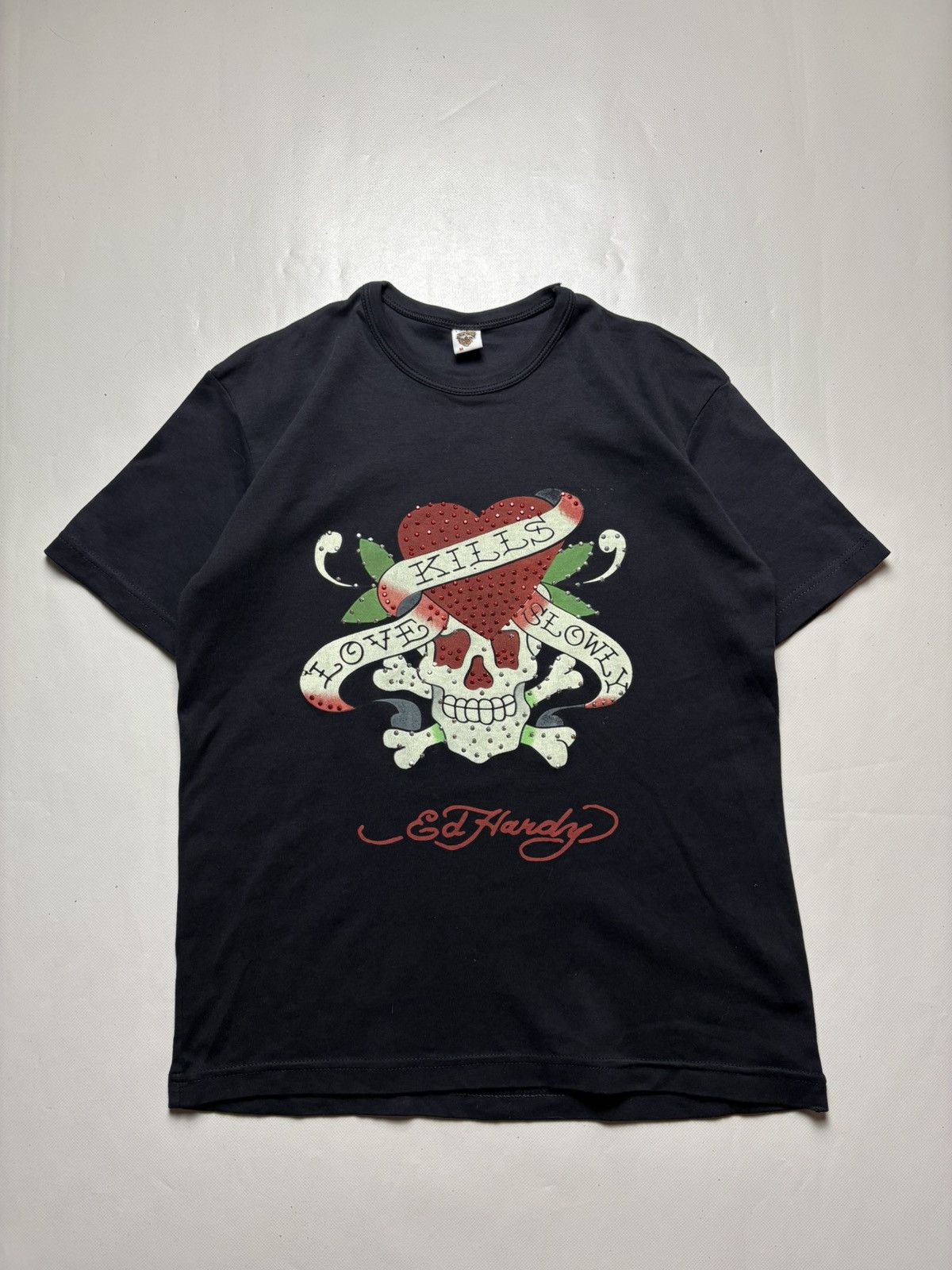 Ed Hardy Ed Hardy Y2k Big Logo T-shirt Size US M / EU 48-50 / 2 - 1 Thumbnail