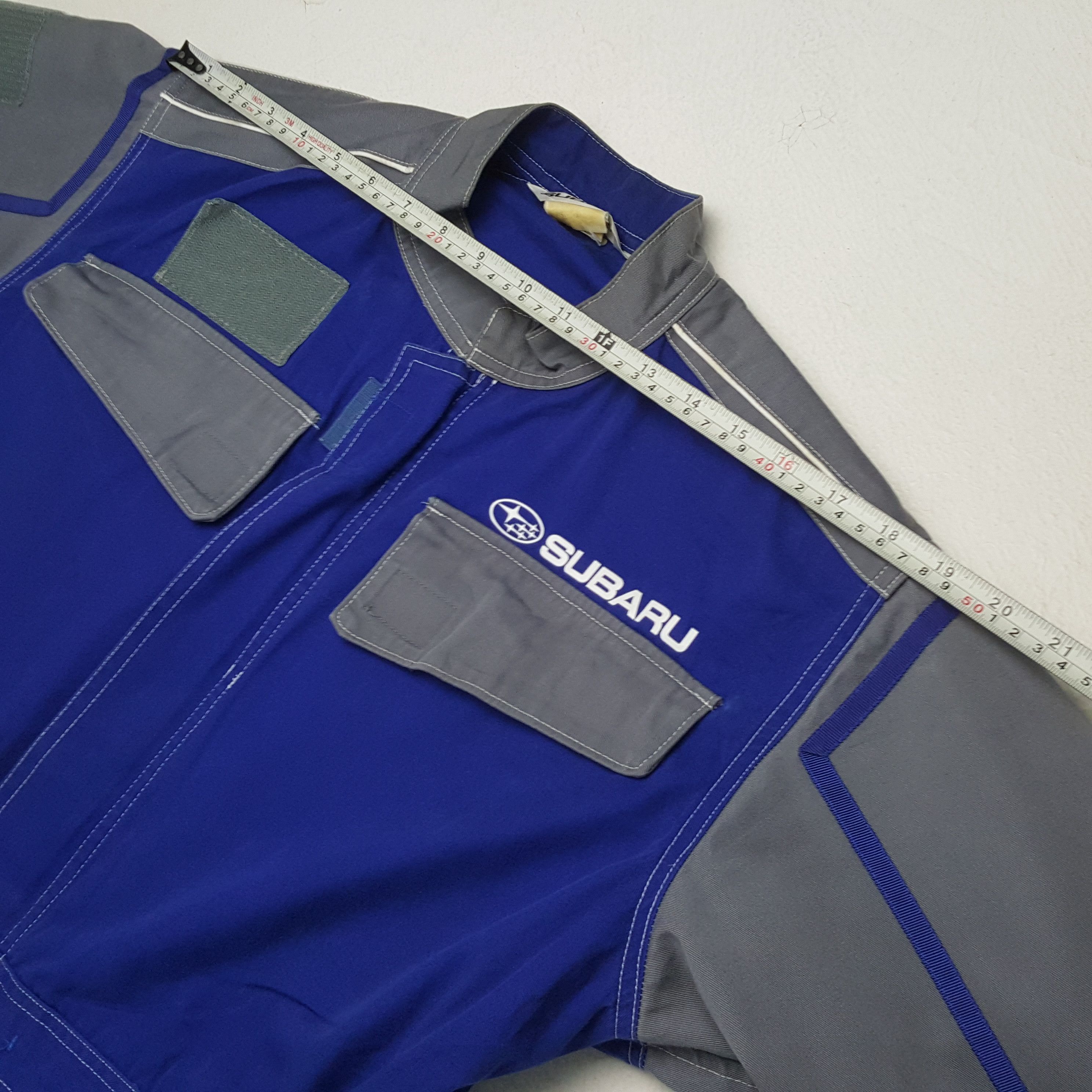 Japanese Brand × Vintage Vintage SUBARU Japanese Motorsports Racing Coverall Jacket Size US M / EU 48-50 / 2 - 9 Thumbnail