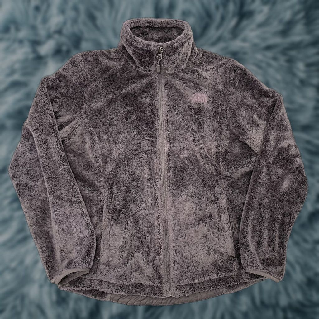 The North Face The North Face Jacket Womens Medium Purple Mauve Osito Full Zip Logo Ladies M Coat Size M / US 6-8 / IT 42-44 - 1 Thumbnail