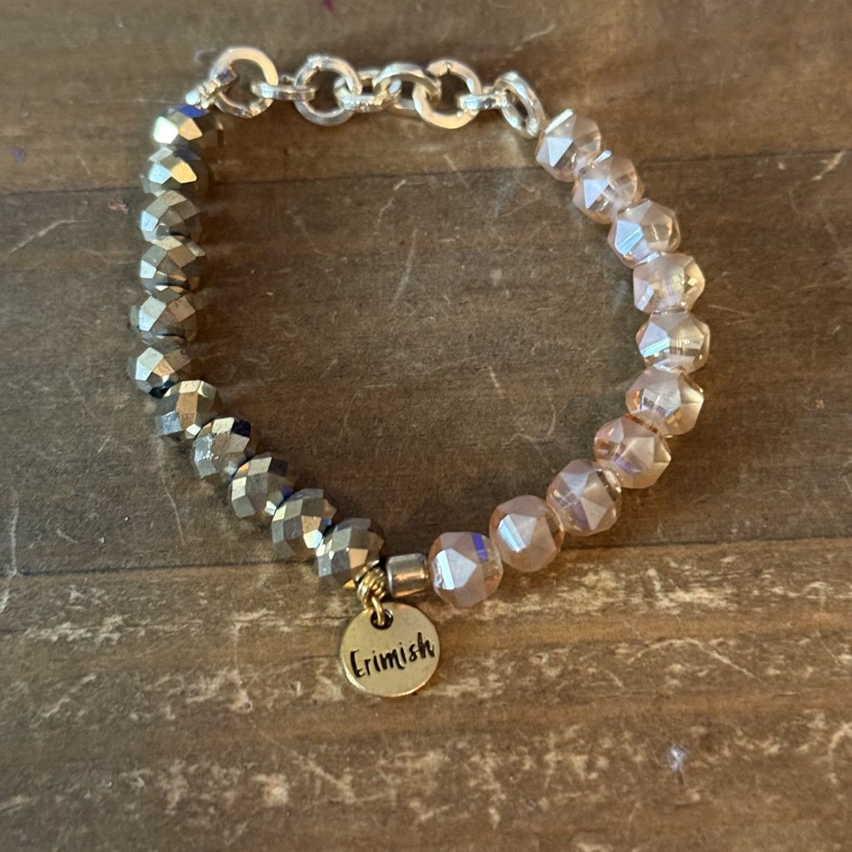 Other Erimish champagne and gold bead stretch bracelet Size ONE SIZE - 3 Thumbnail