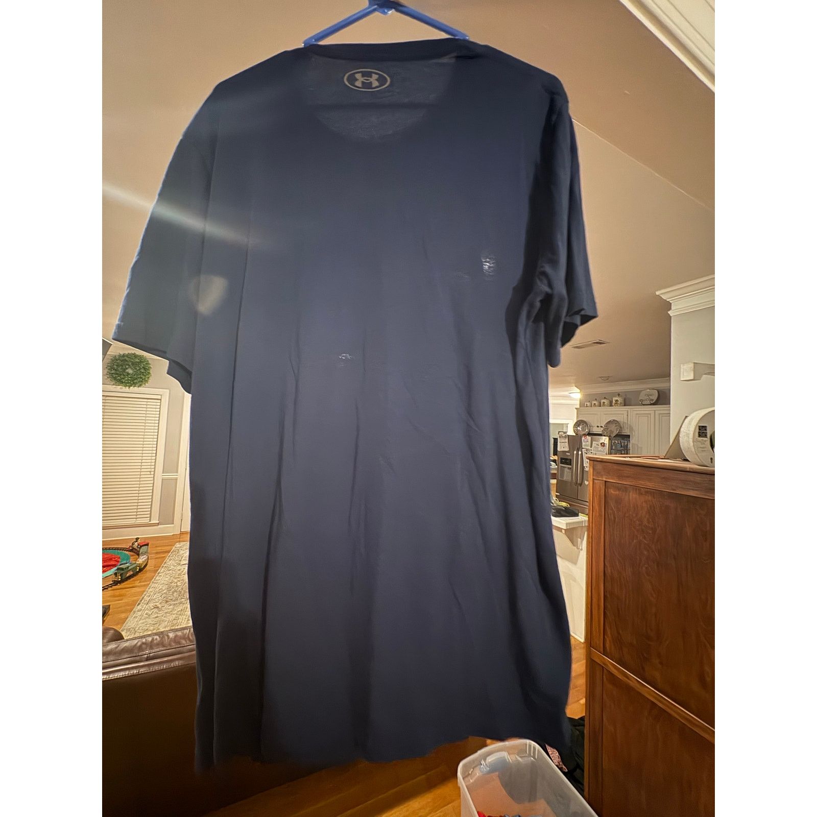 Under Armour Under Armour Men’s HeatGear Graphic T-Shirt Navy Blue XL Size US XL / EU 56 / 4 - 6 Thumbnail