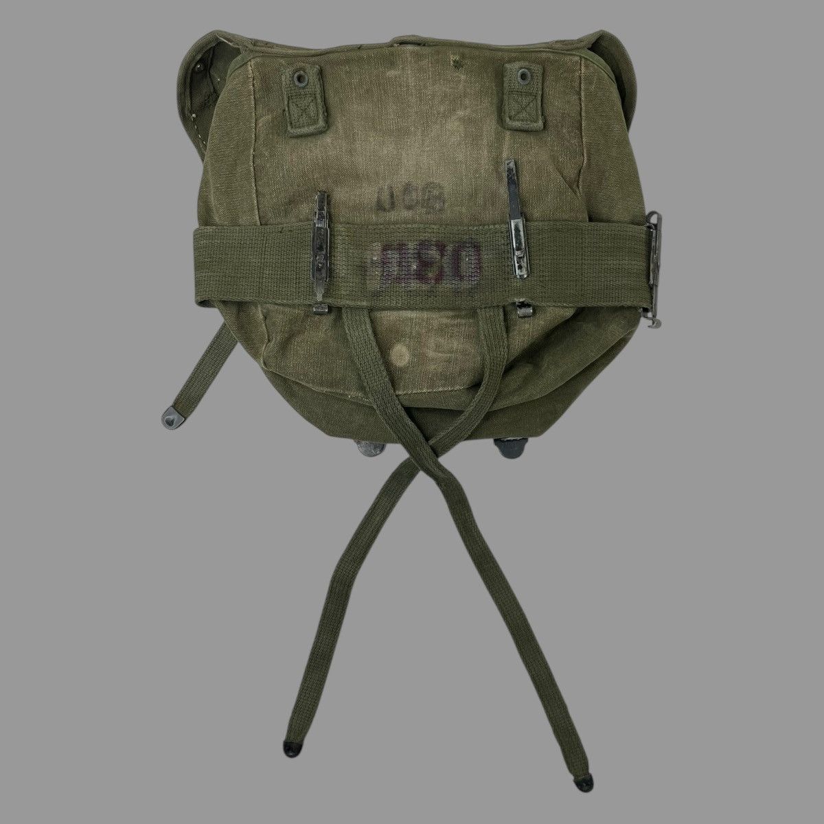 Vintage Vintage 1950s faded U.S. military bag Size ONE SIZE - 1 Thumbnail