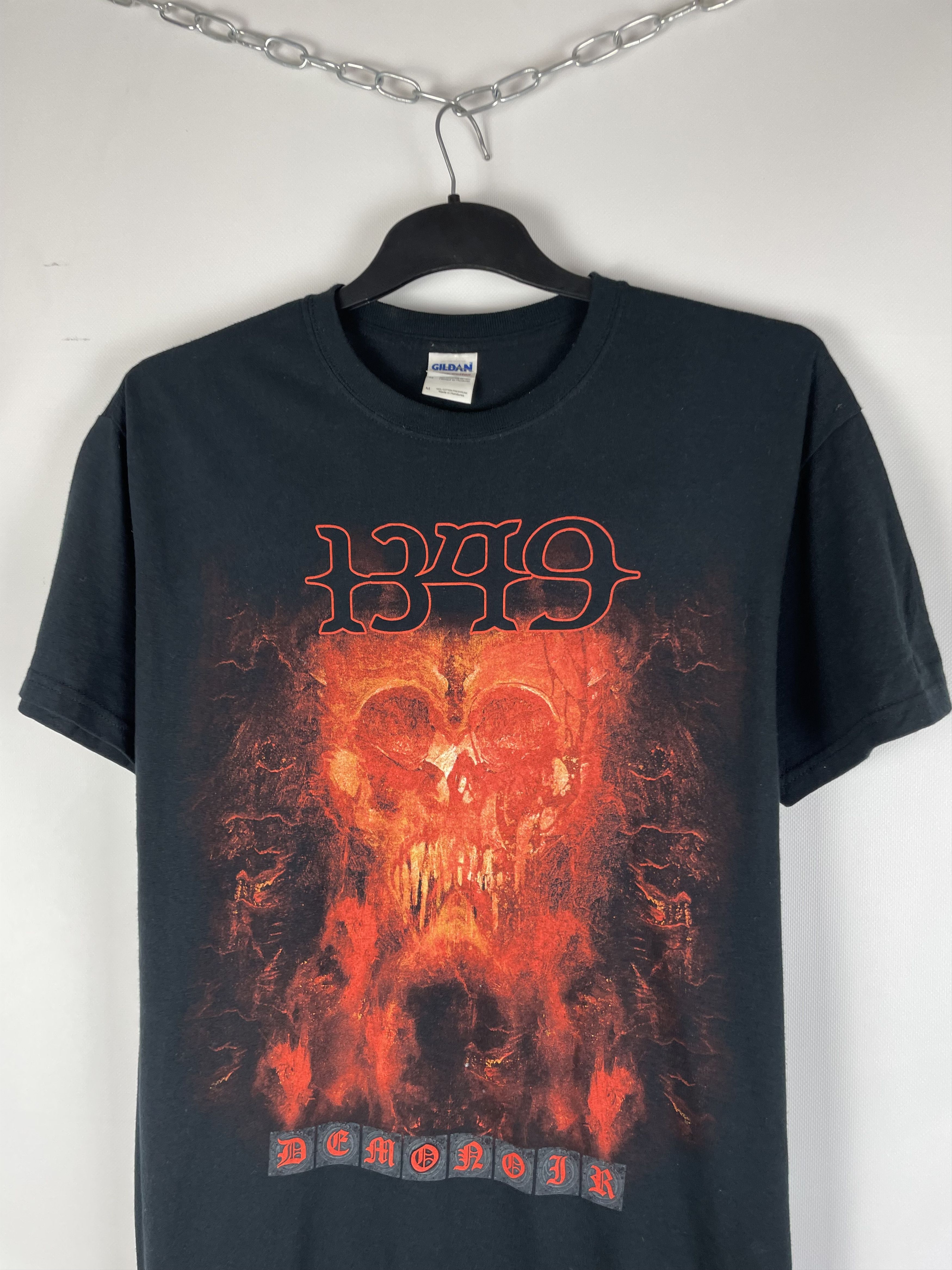 Band Tees Vintage 2000s 1349 Black Metal Band Black T-shirt Size US M / EU 48-50 / 2 - 3 Thumbnail