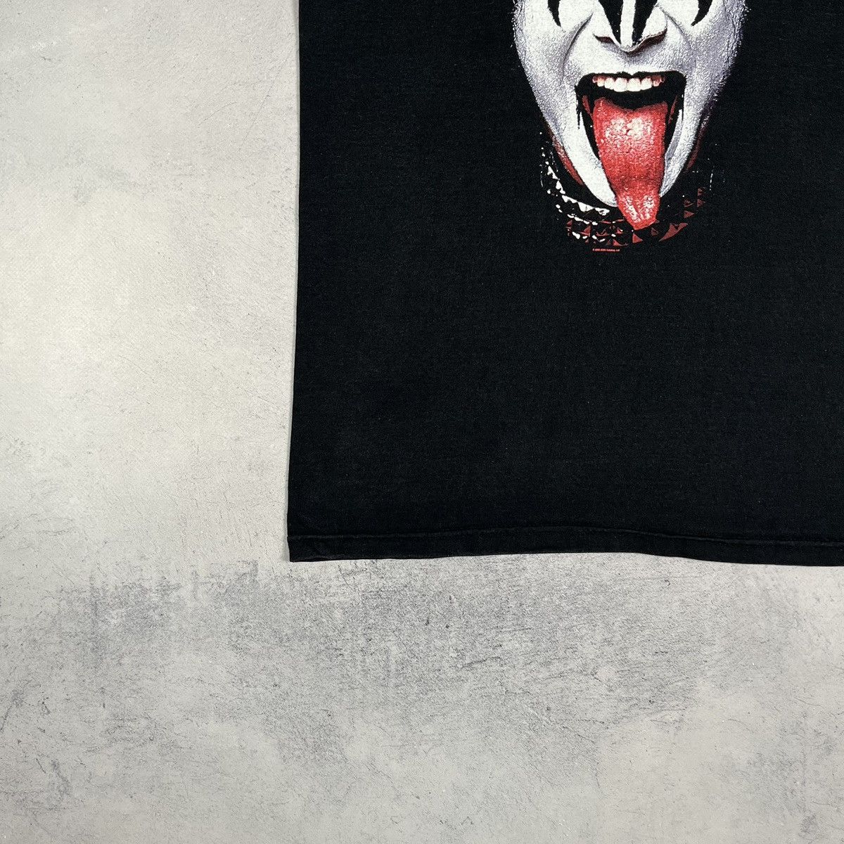 Band Tees Vintage Kiss Gene Simmons Face Rare Rock Band T Shirt 2002 Size US S / EU 44-46 / 1 - 5 Thumbnail