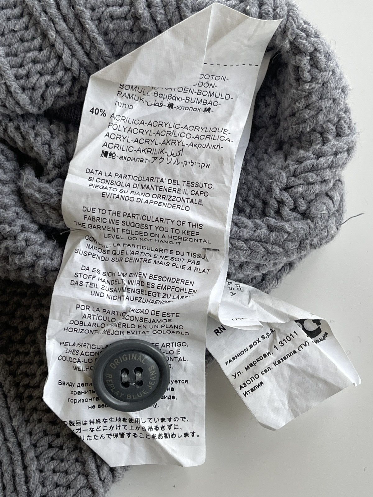 Replay Replay Autumn Winter Cable Knitted Sweater Cardigan Size US S / EU 44-46 / 1 - 8 Thumbnail