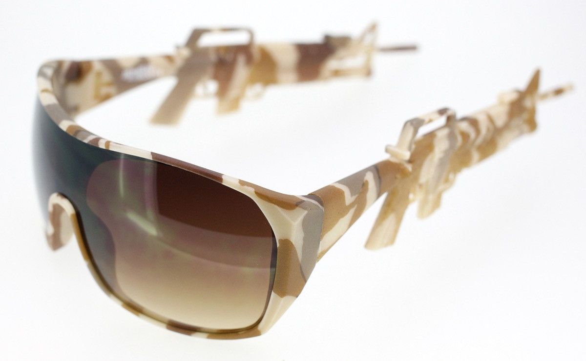 Jeremy Scott × Linda Farrow Linda Farrow × Jeremy Scott 13ss Rifle M16 gun glasses Size ONE SIZE - 3 Thumbnail