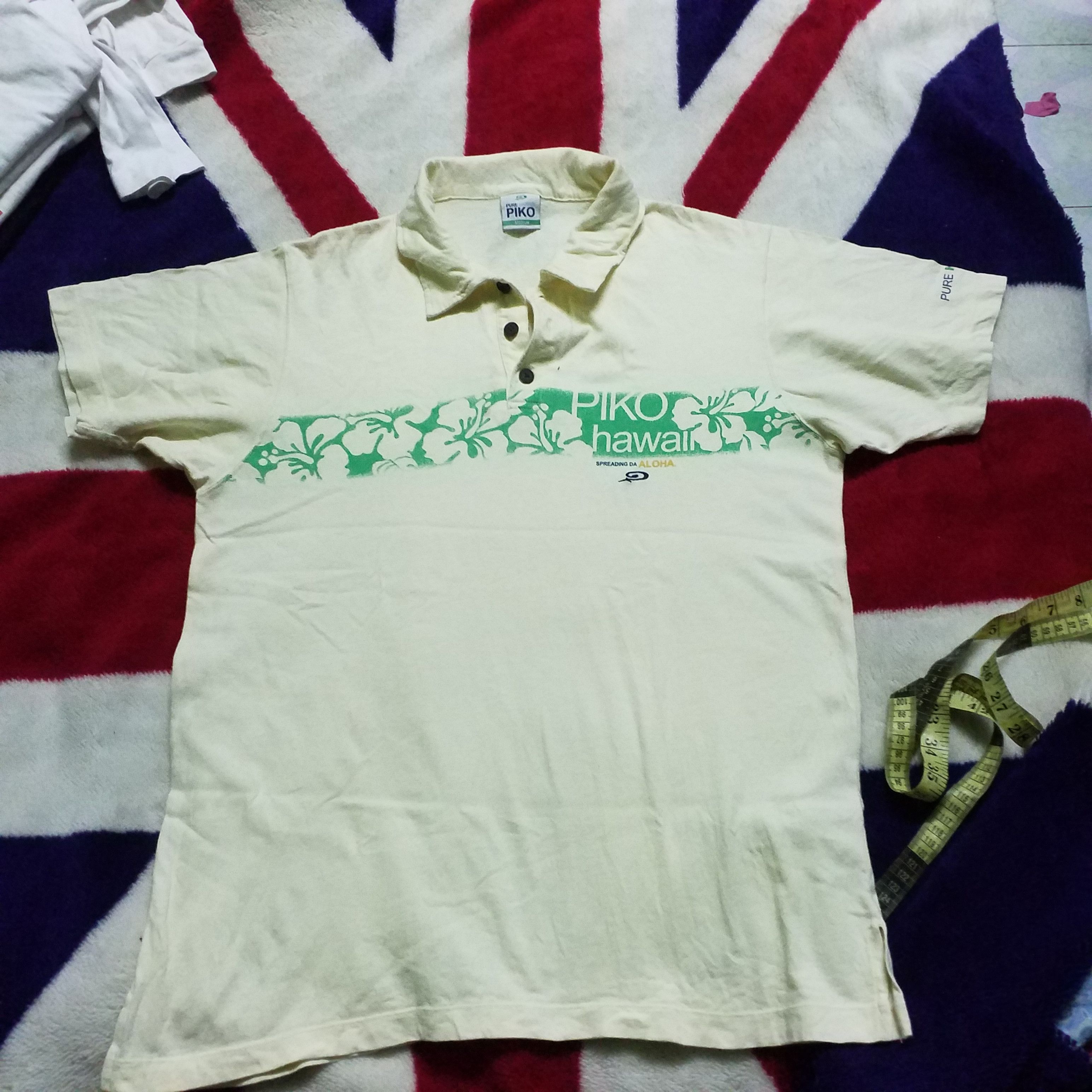 Japanese Brand PIKO HAWAII POLO SHIRT Size US M / EU 48-50 / 2 - 1 Thumbnail